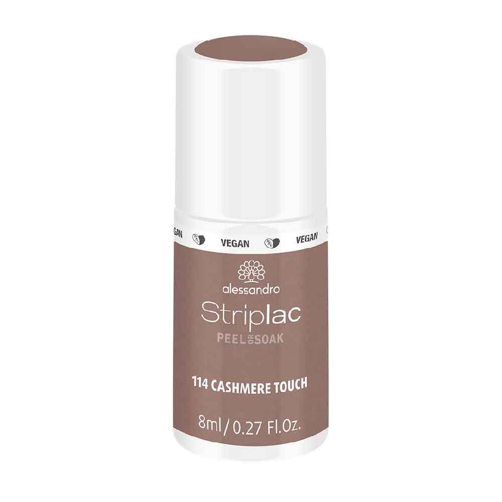 Alessandro International StripLac Peel or Soak 8 ml - 114 cashmere touch