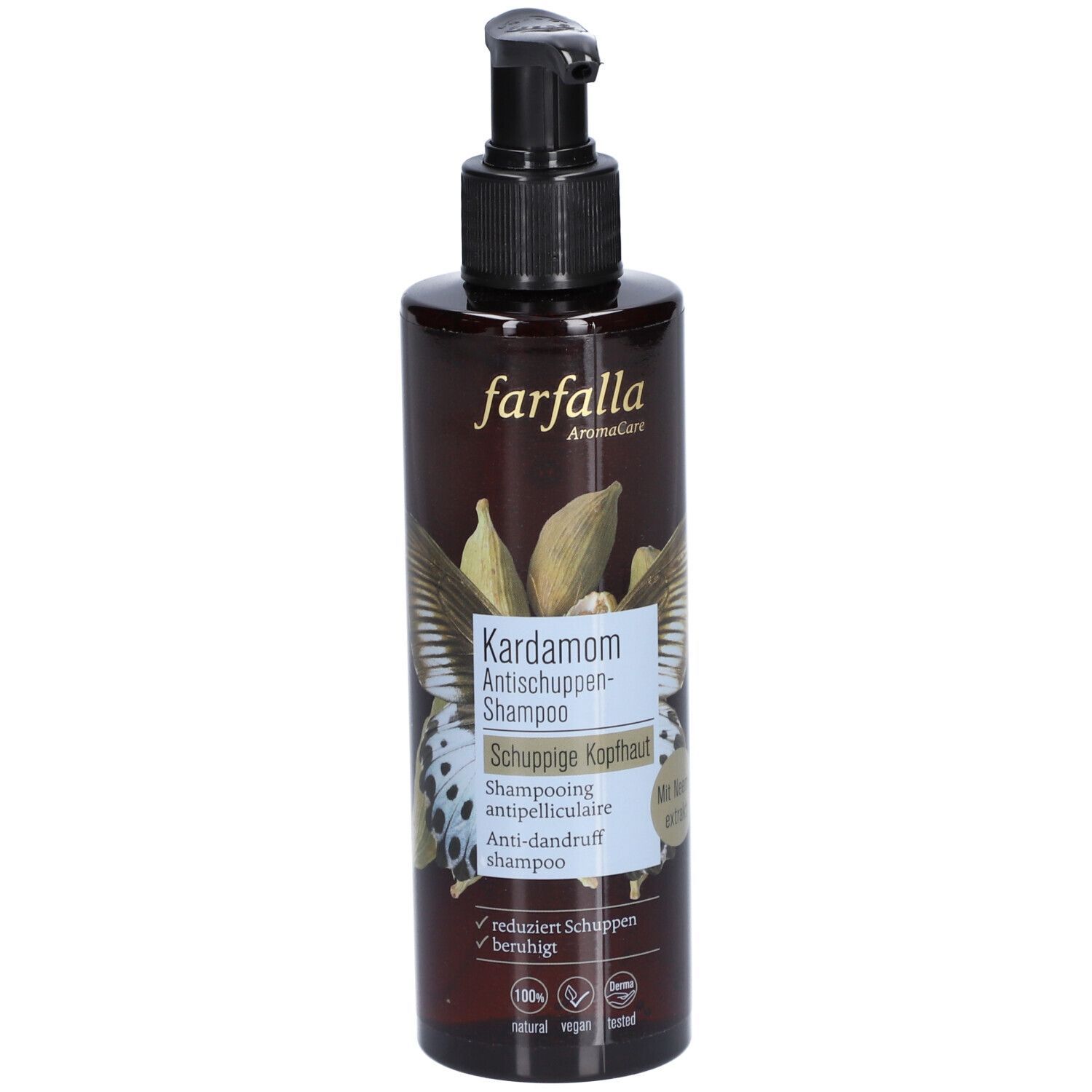 Farfalla Kardamom Antischuppen Shampoo