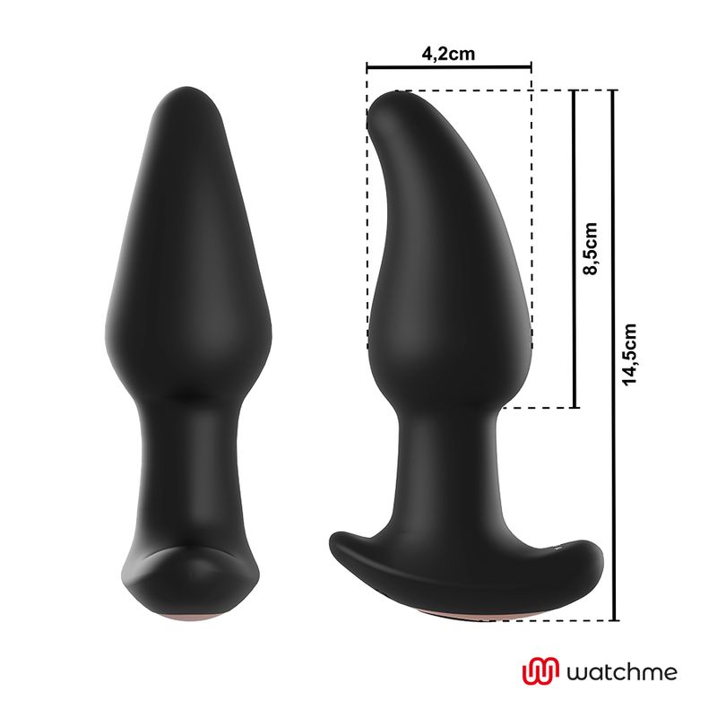 Anbiguo - Analplug mit 7 Vibrationsmodi & Watchme-Steuerung