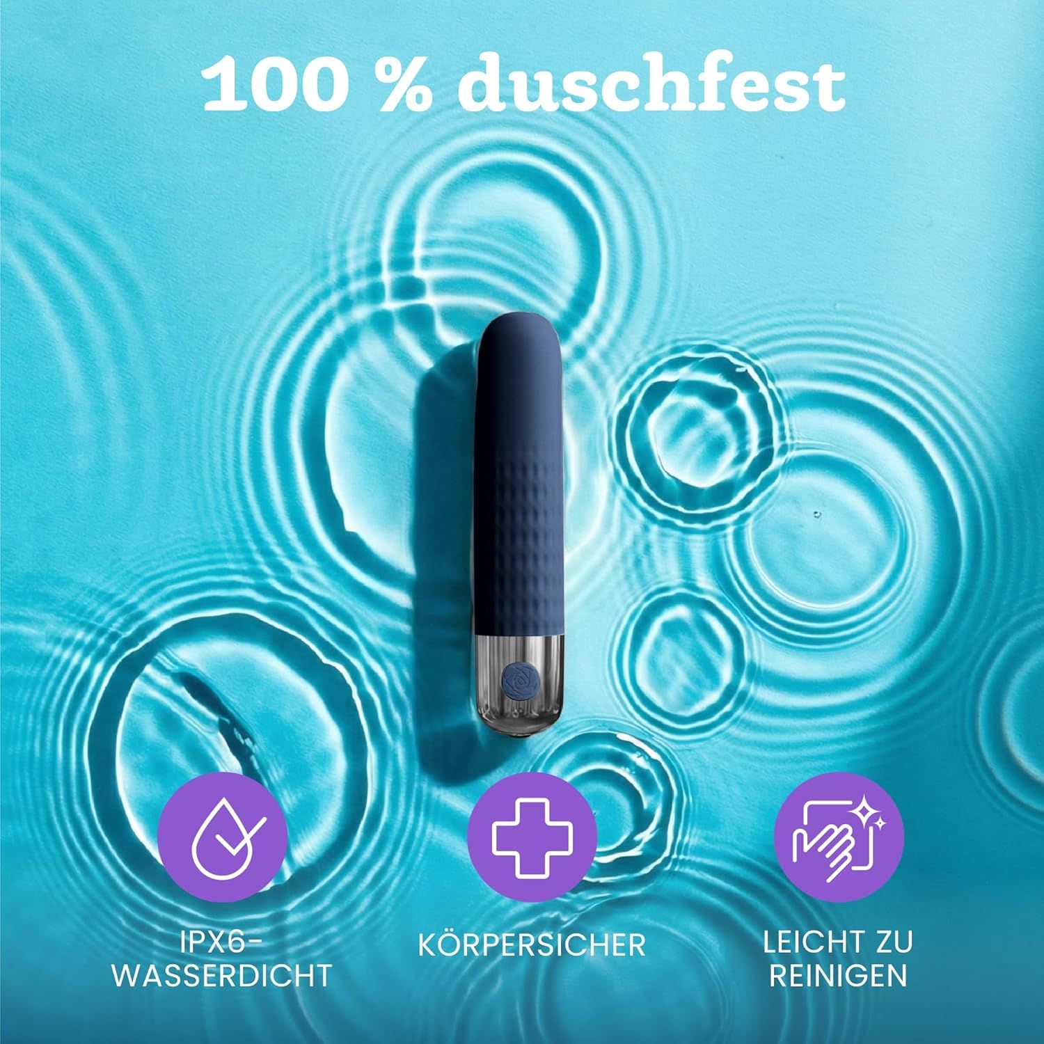 Oliver James Bullet Vibrator Blau