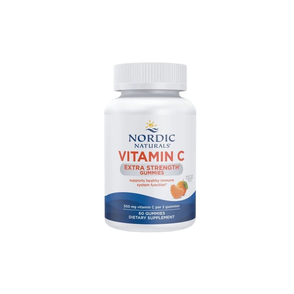 NORDIC NATURALS Vitamin C Extra Strength Gummies, Tangerinem