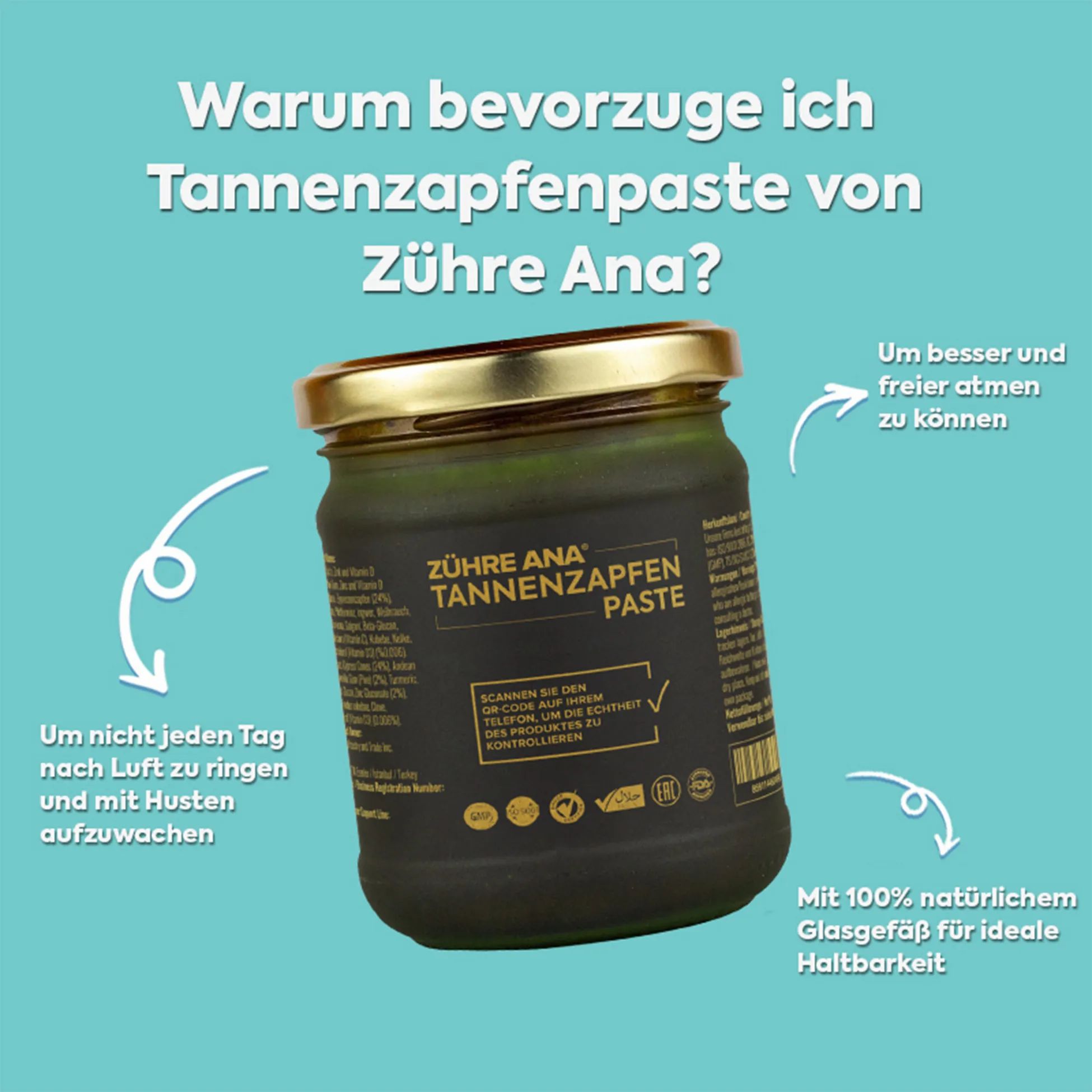 Zühre Ana Tannenzapfenpaste