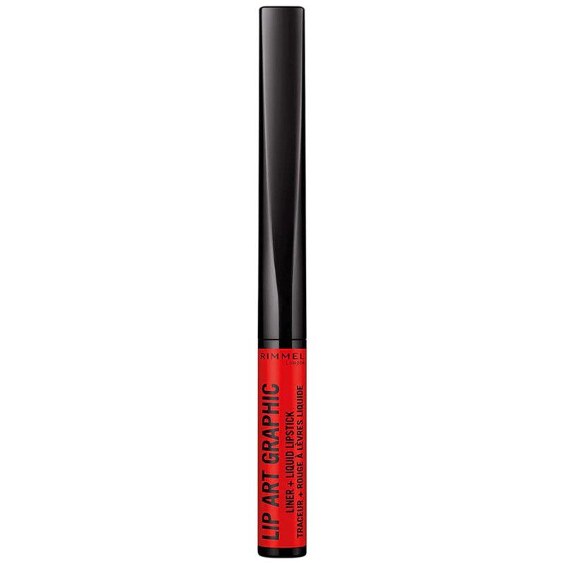 Rimmel Lip Art Graphic Liner in Rosa-Nude, geschlossen.