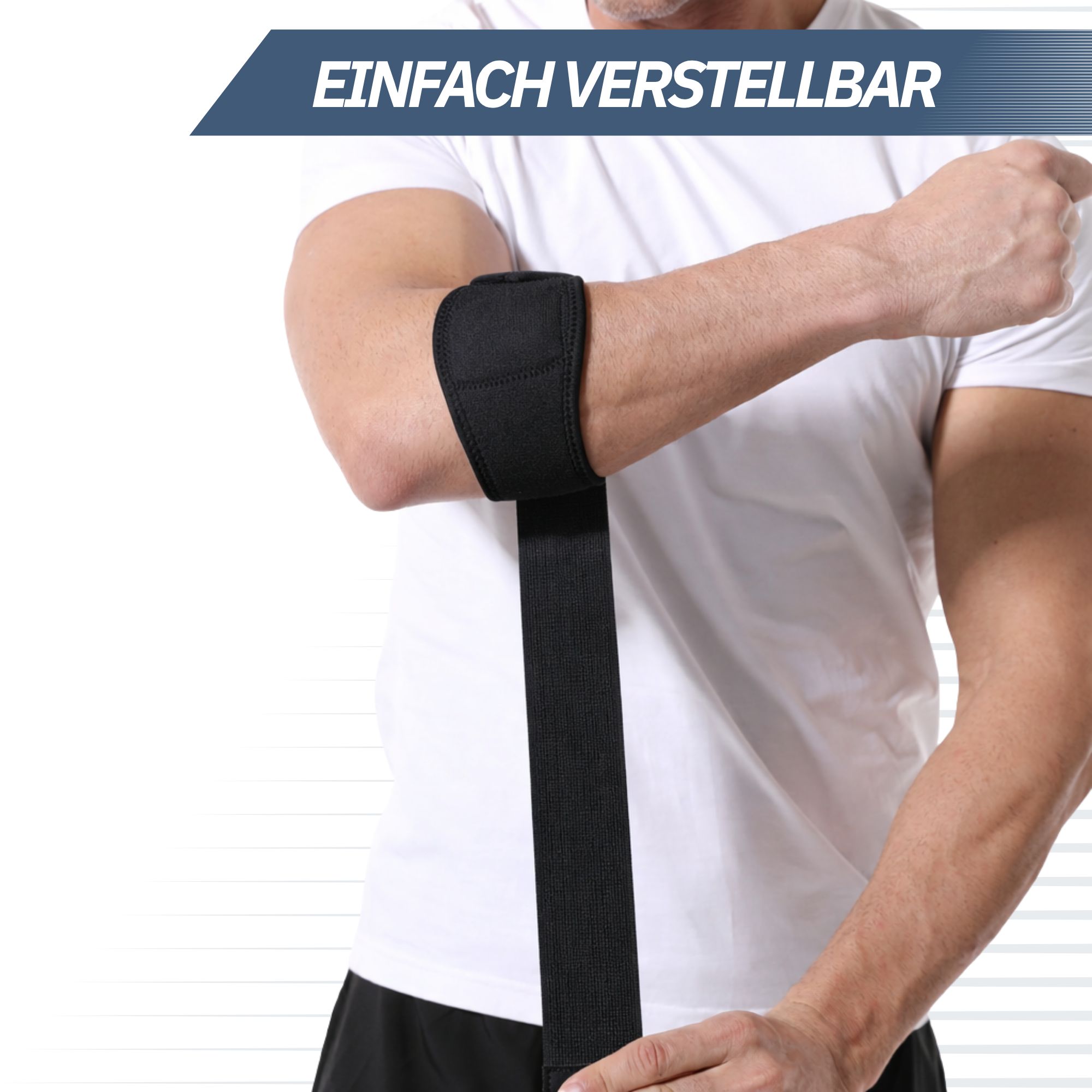 Trebin Ellenbogenbandage mit weicher Pelotte