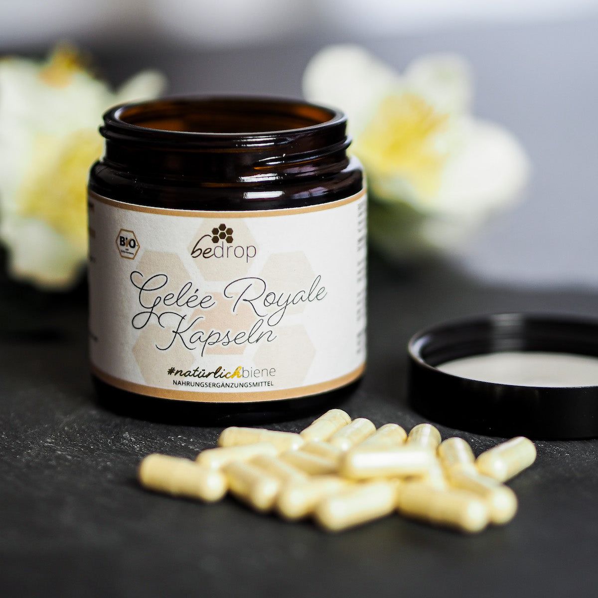 bedrop Vorteilsset: Bio Gelée Royale Kapseln im 3er Set