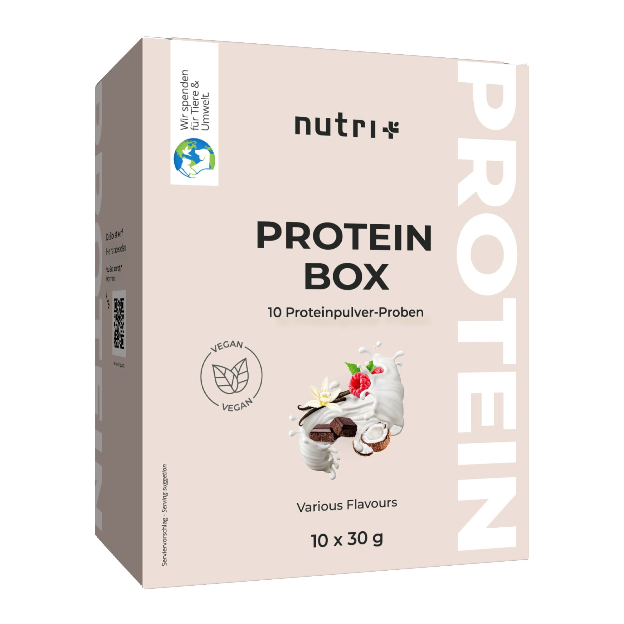 nutri+ Veganes Proteinpulver 3k