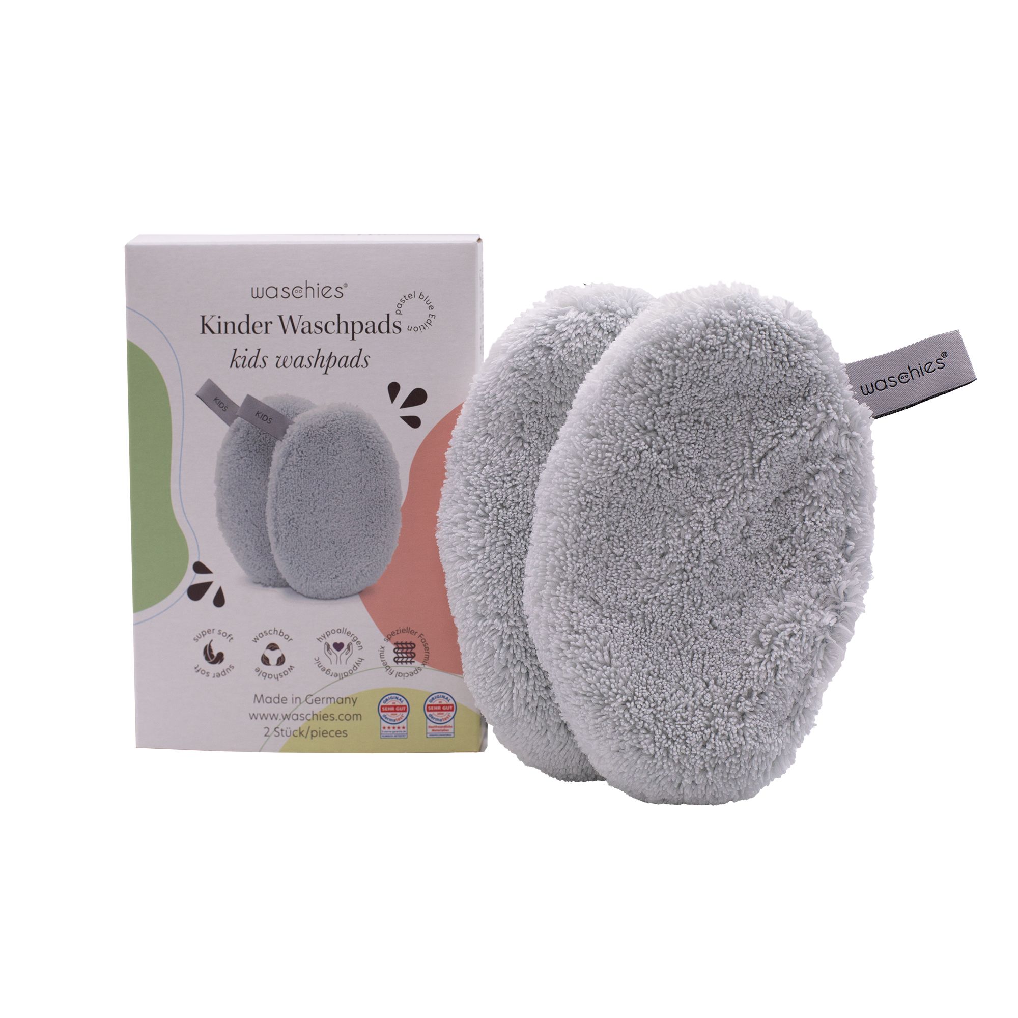 waschies Travel Set Kids - Pastel Blue