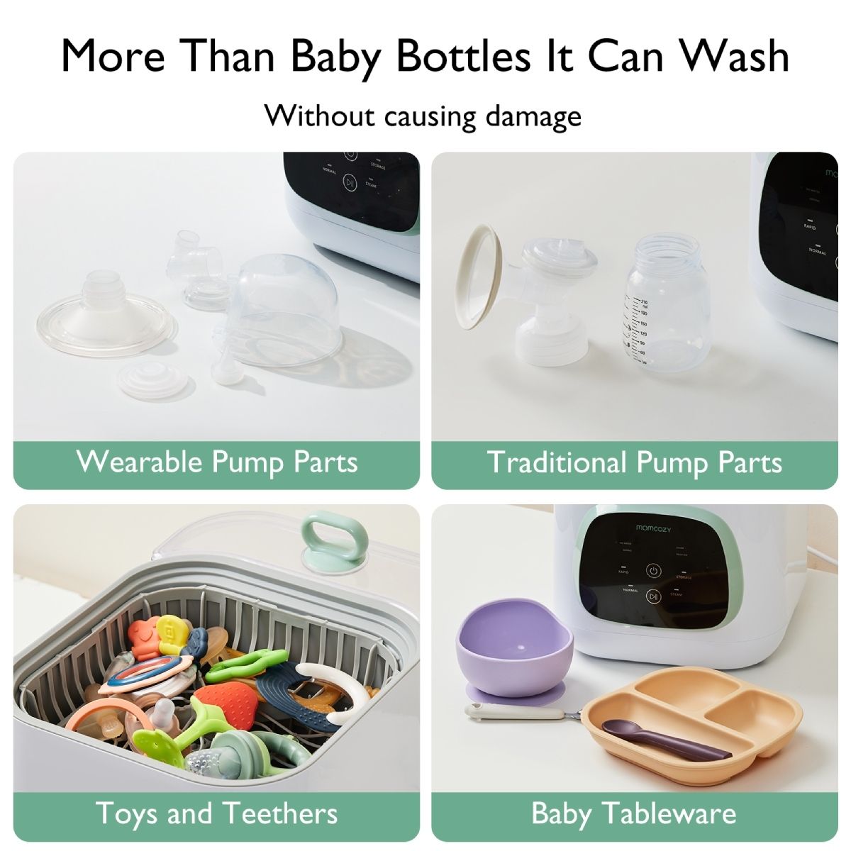 Momcozy Babyflaschenreiniger & Sterilisator