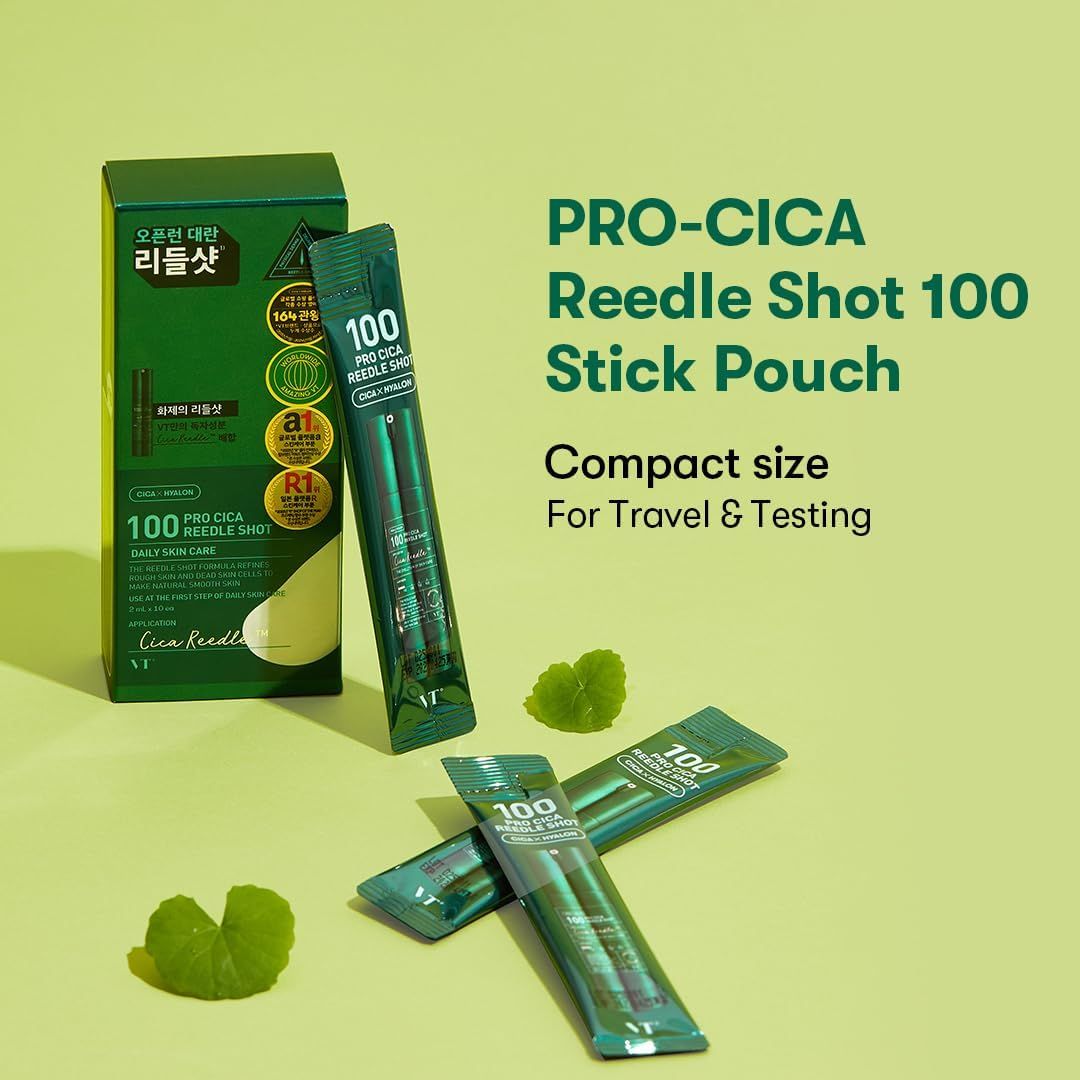 VT COSMETICS 100 Pro Cica Reedle Shot