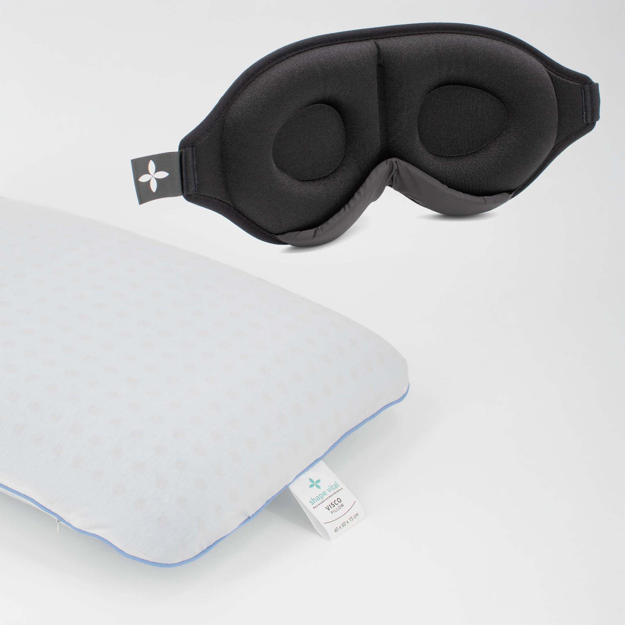 SHAPEVITAL Schlafpaket Ruhen und Regenerieren | ergonomisch & abdunkelnd | atmungsaktiv