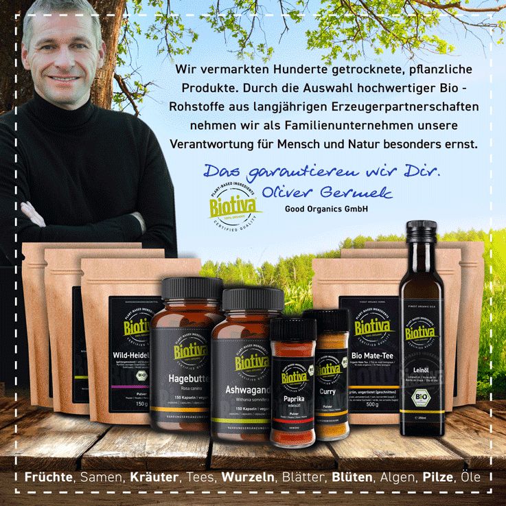 Biotiva Flohsamen ganz Bio