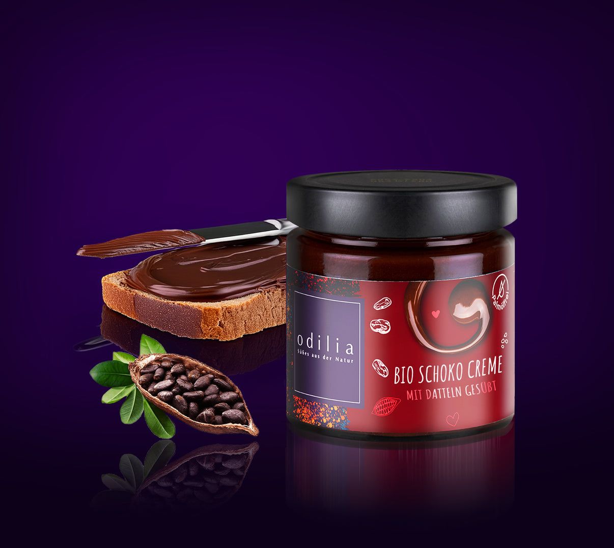 odilia Dattel Schoko Creme