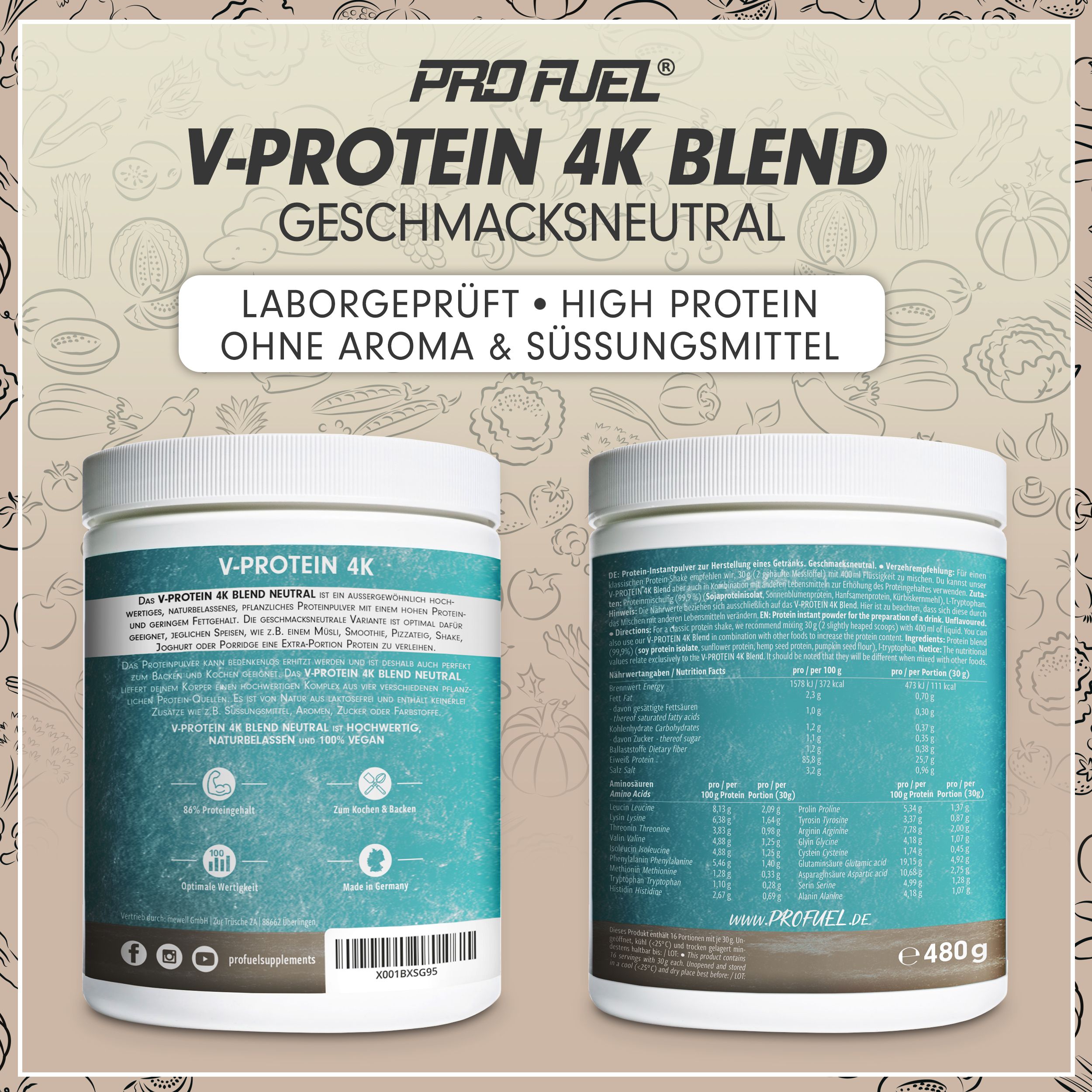 ProFuel V-Protein Vegan 4K
