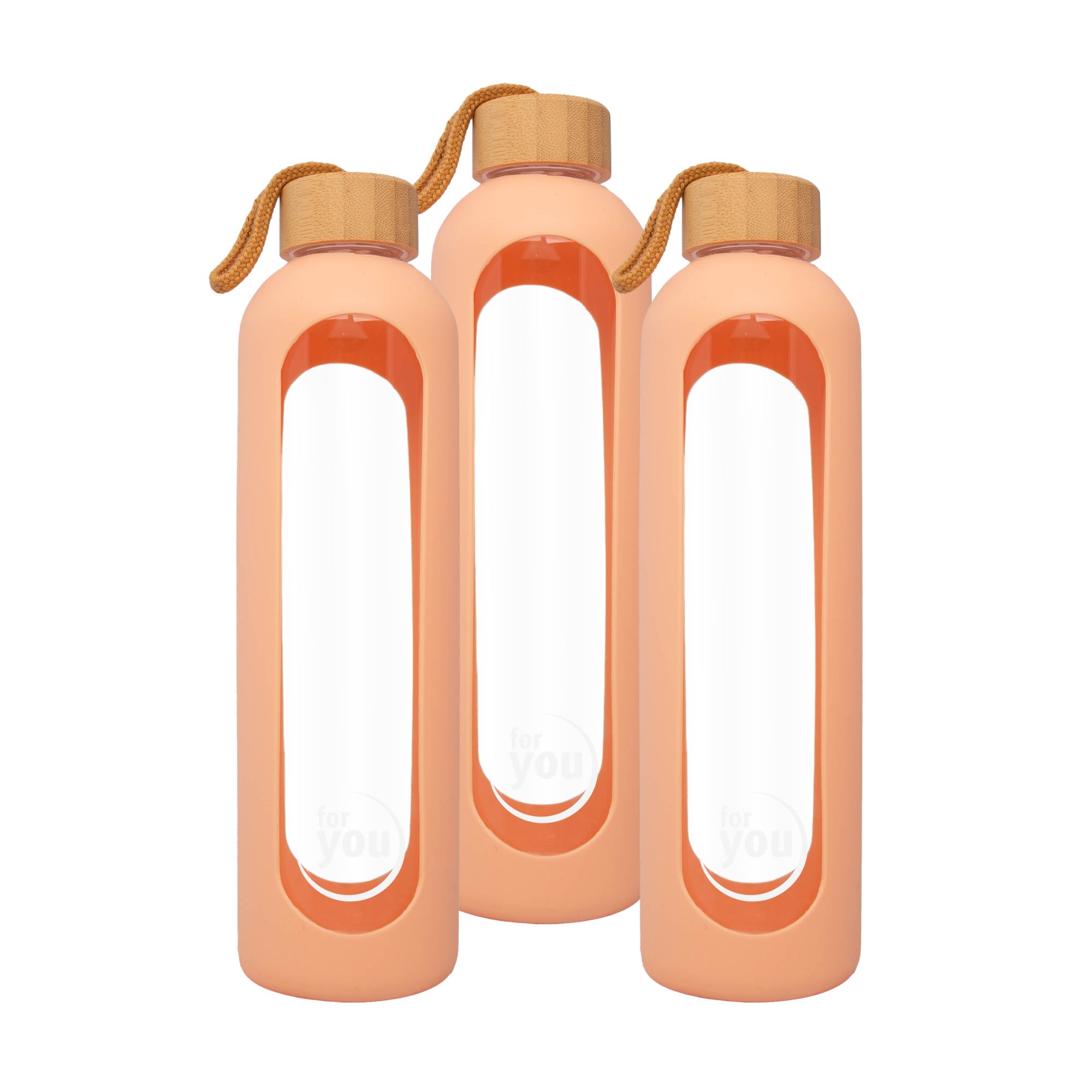 for you Nachhaltige Trinkflasche Dreierpackpack
