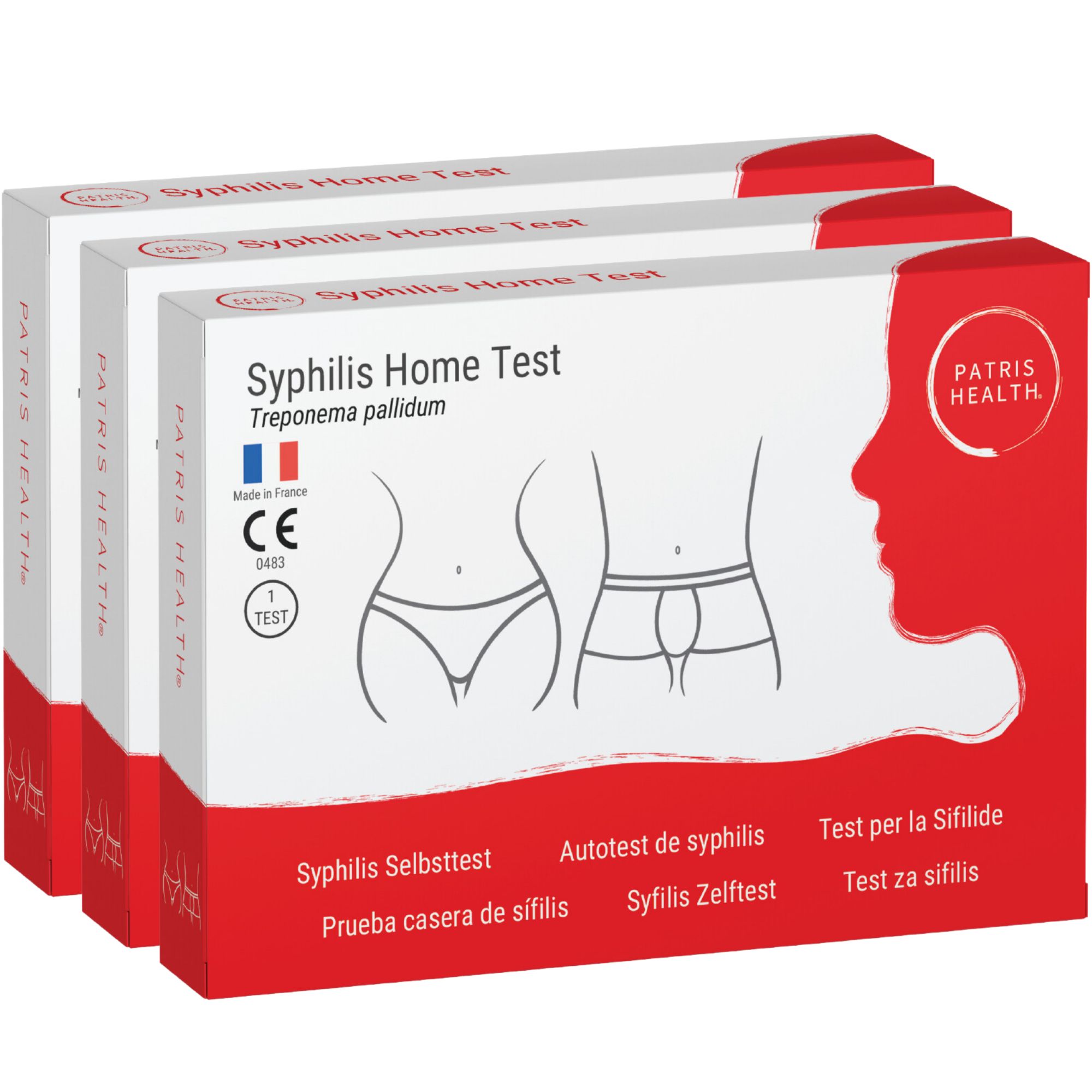 Patris Health® Syphilis Selbsttest