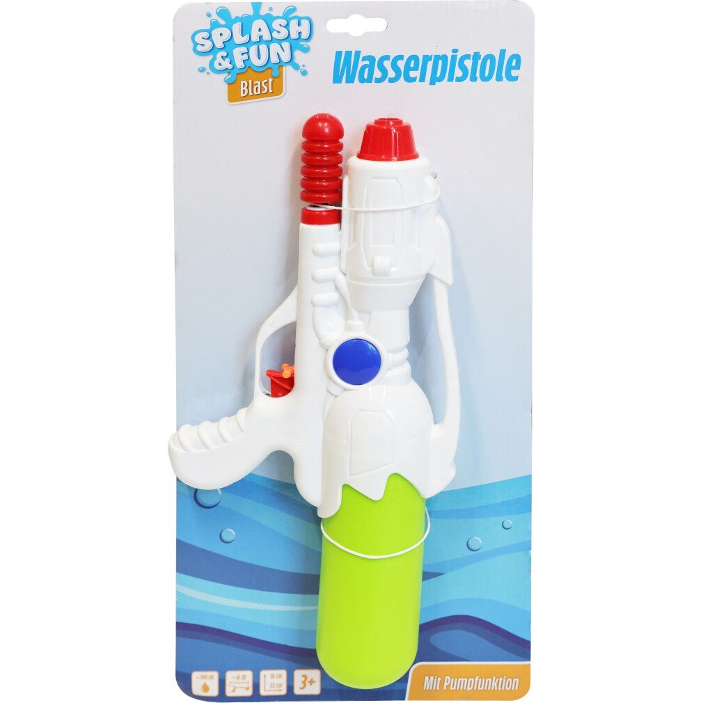 VEDES Großhandel GmbH - Ware Splash & Fun Wasserpistole mit Pumpfunktion, 33 cm