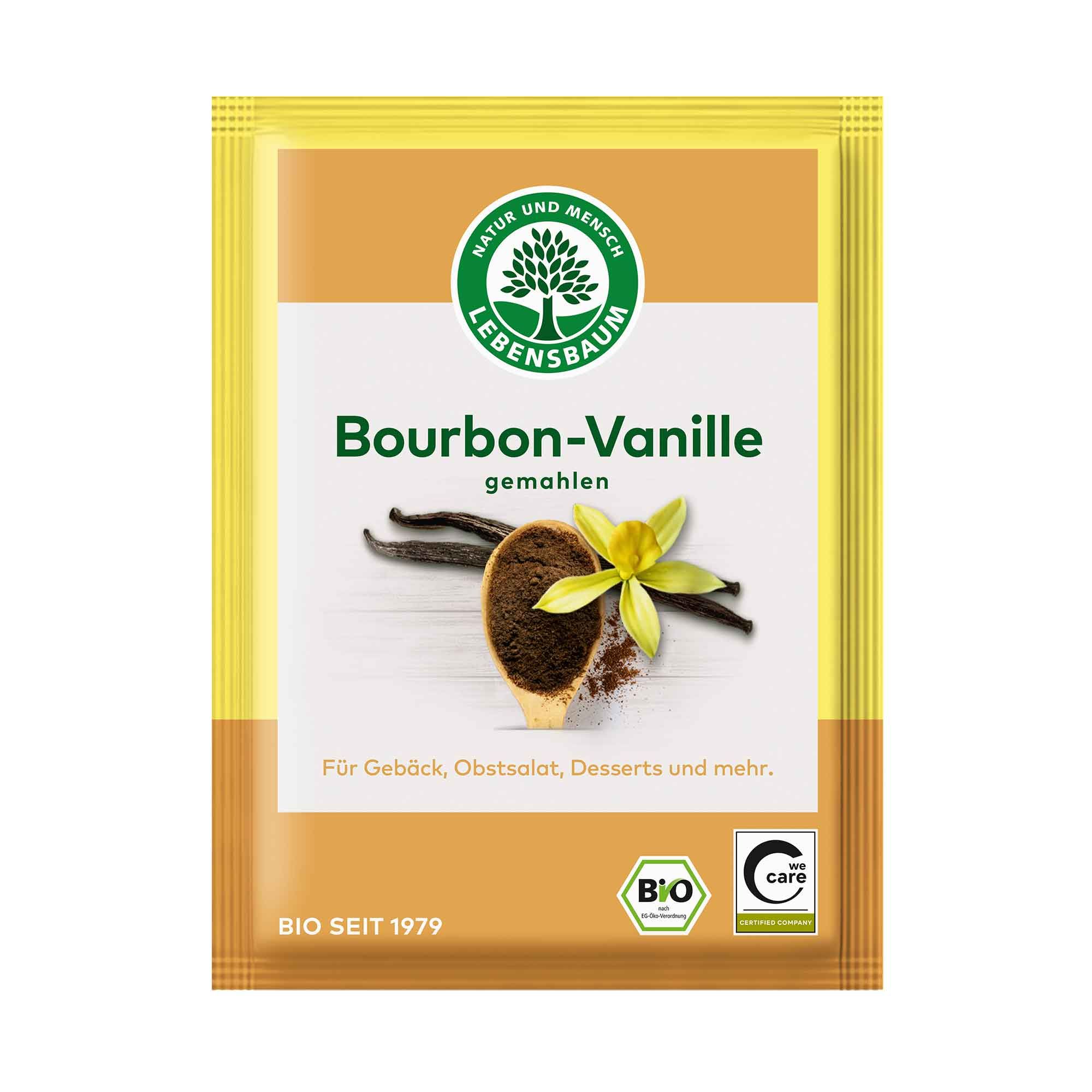 Bio Bourbon-Vanille gemahlen
