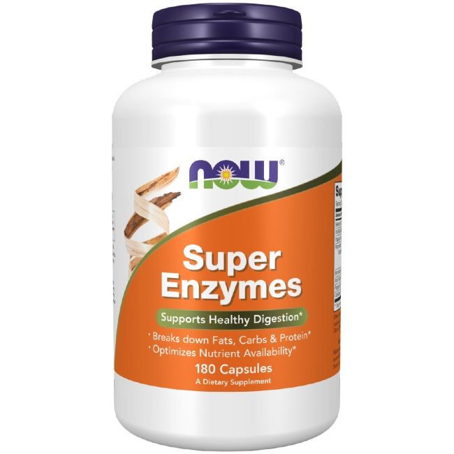 Now Foods Super-Enzyme 180 Kapseln