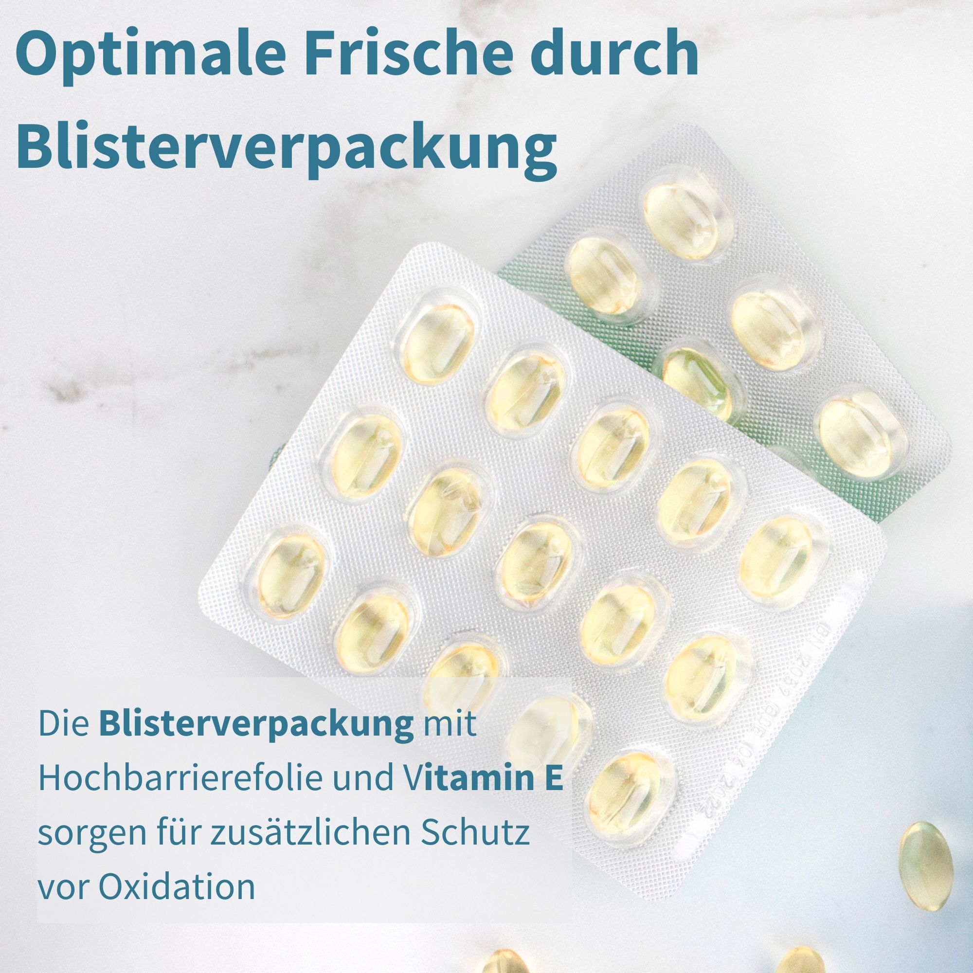 Igennus Pharmepa COMPLETE: Optimale Frische durch Blisterverpackung mit Schutz vor Oxidation.