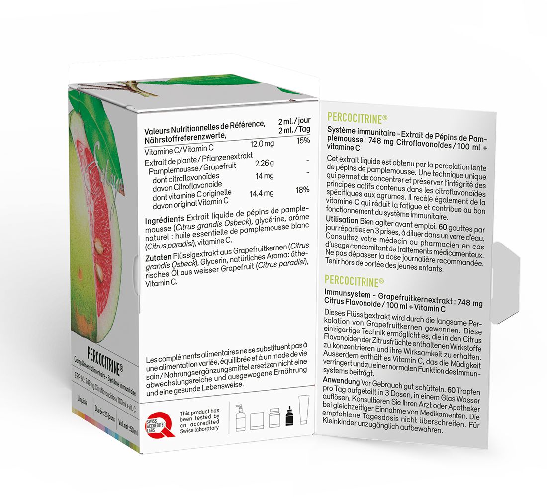 Sekoya Swiss - Percocitrine | Grapefruitkernextrakt