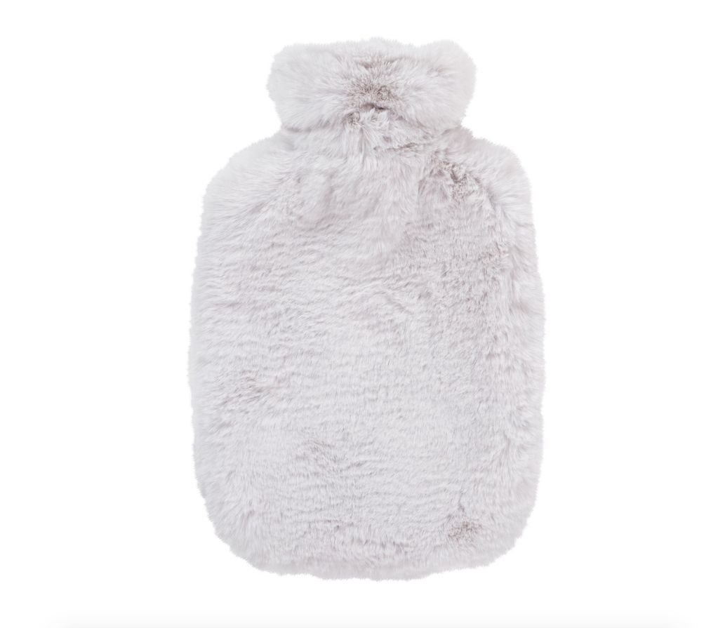fashy WÄRMFLASCHE MIT BEZUG  mit hochwertigem, extra softem Flauschbezug