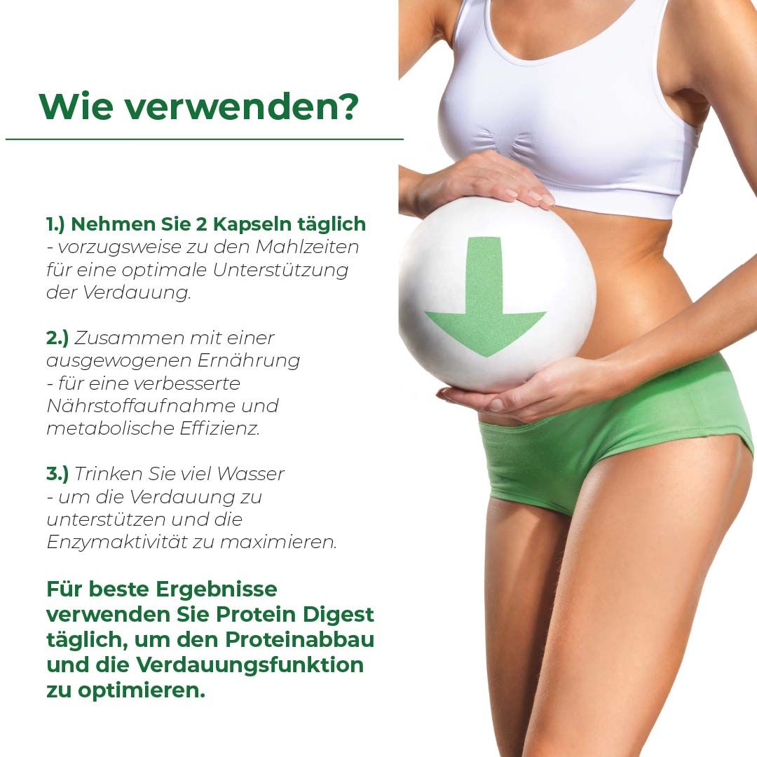 Biostile Protein Digest: Starke Inhaltsstoffe für maximale Wirksamkeit, Verdauungsenzyme.