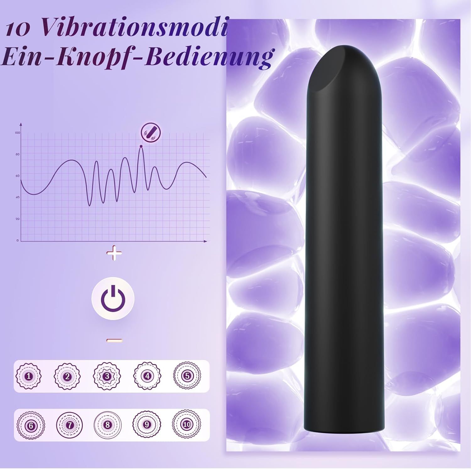 rinofans Frauen Vibrator Klein