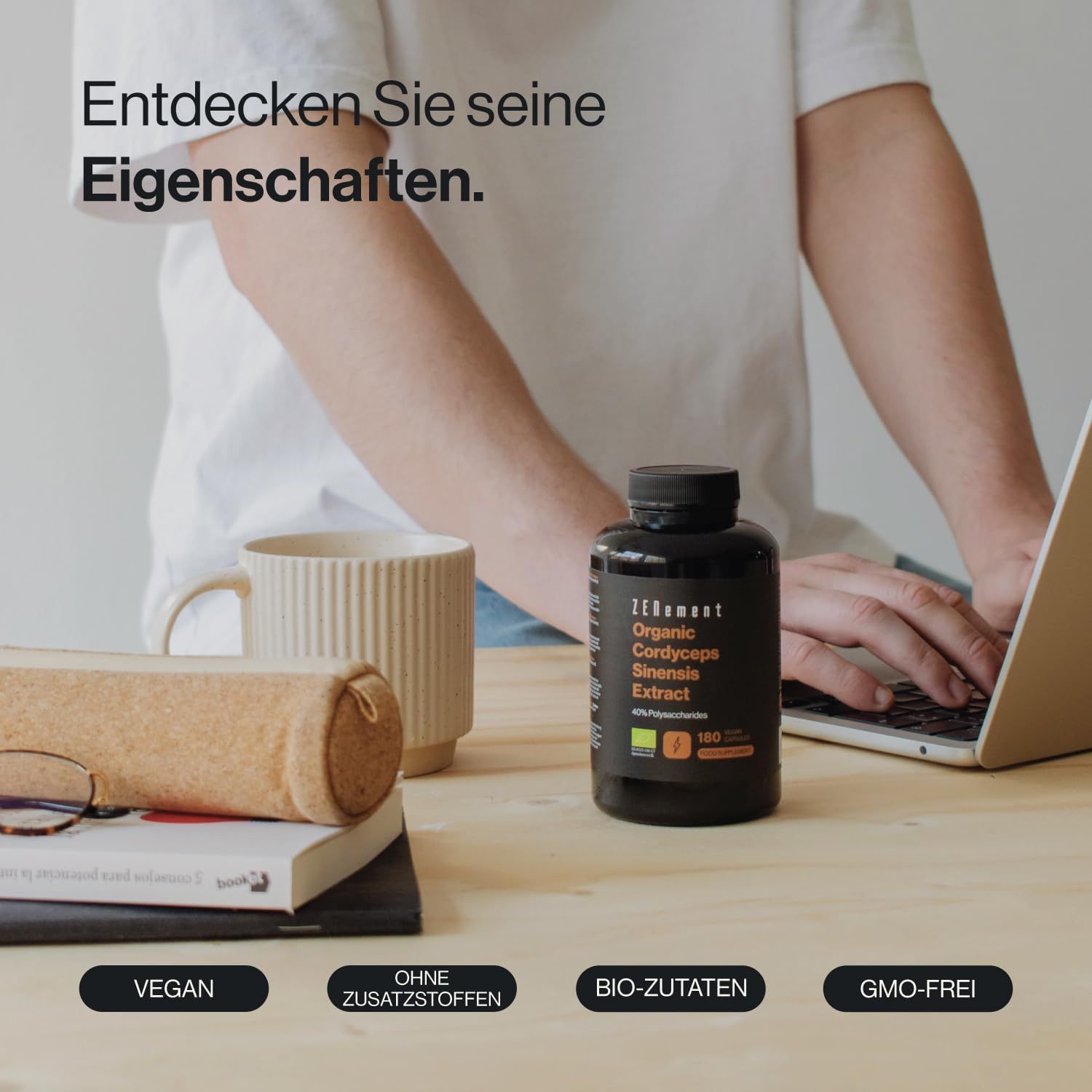 Zenement Bio Cordyceps Sinensis Extrakt