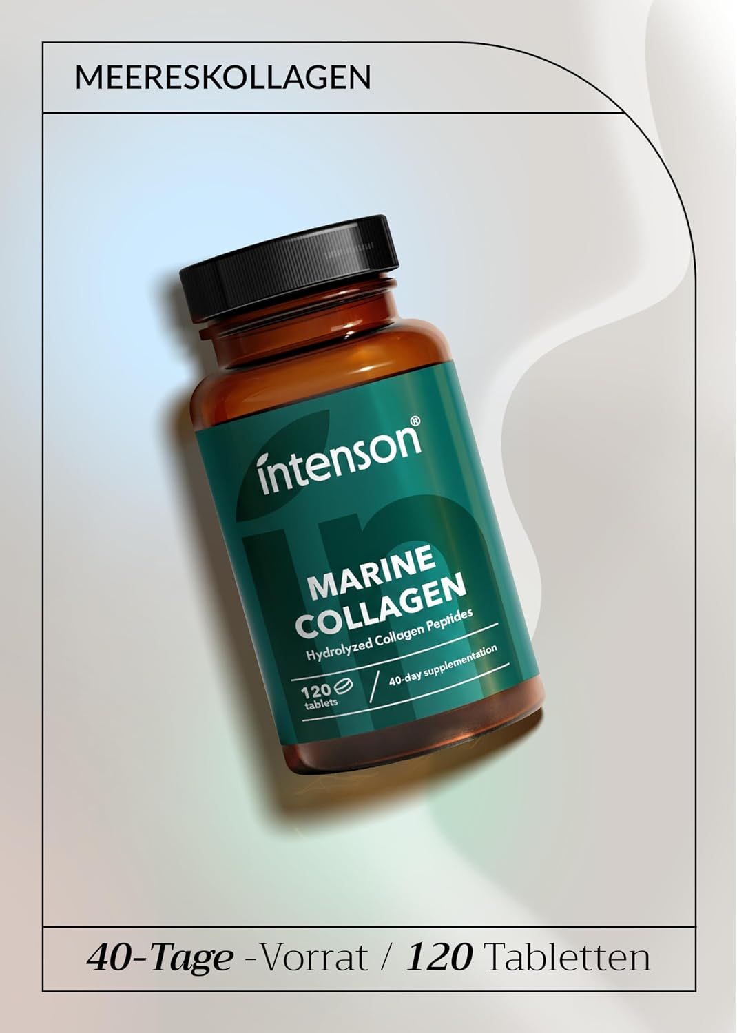 Intenson Marine Collagen Tabletten, 120 Stück.