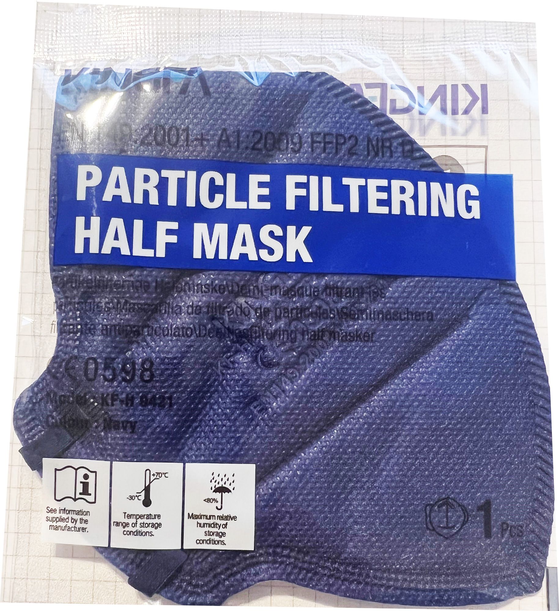 Kingfa Medical FFP2 Maske blau (10 Stück)
