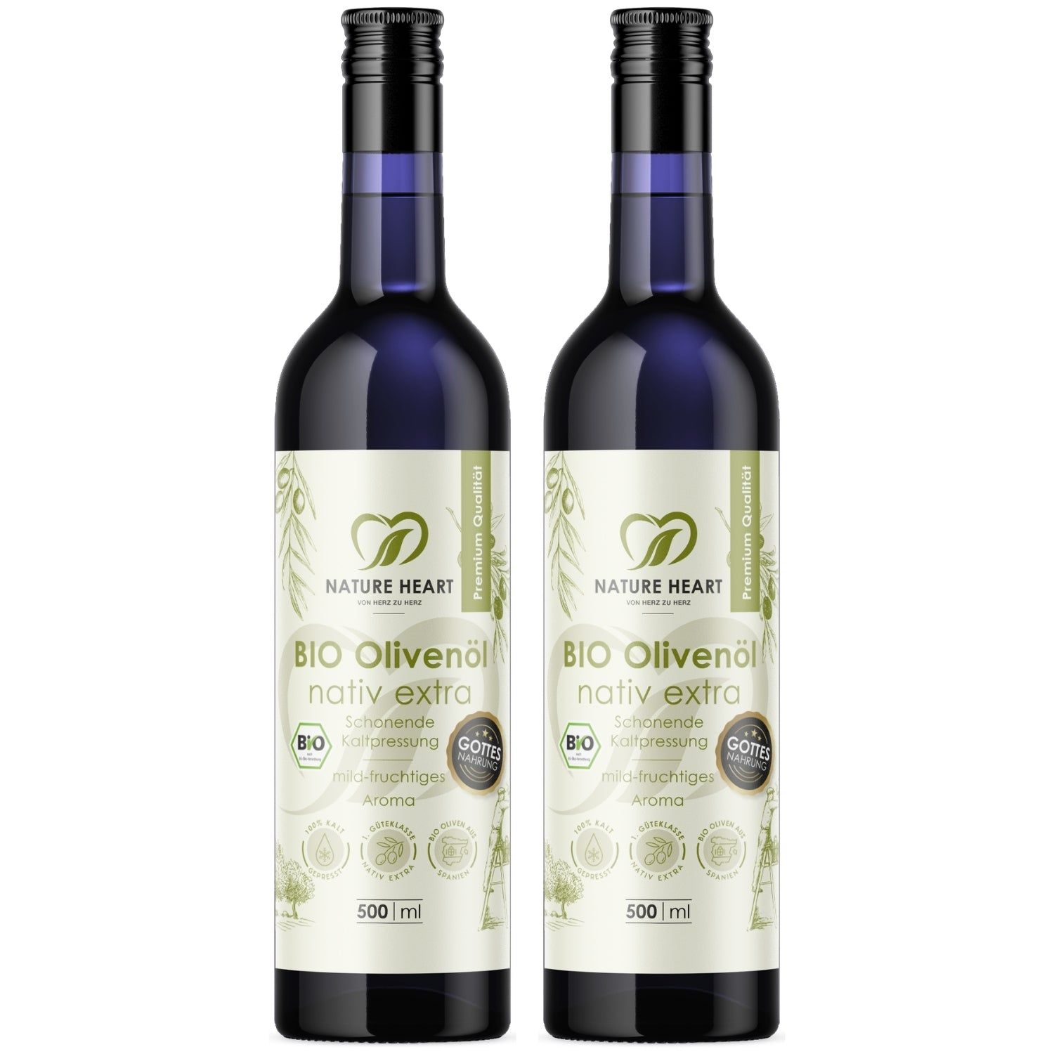 Nature Heart Olivenöl BIO nativ extra
