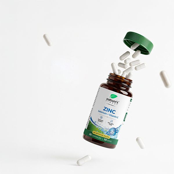 Nature's Finest Zink + Selen + Vitamin C, 30 Kapseln