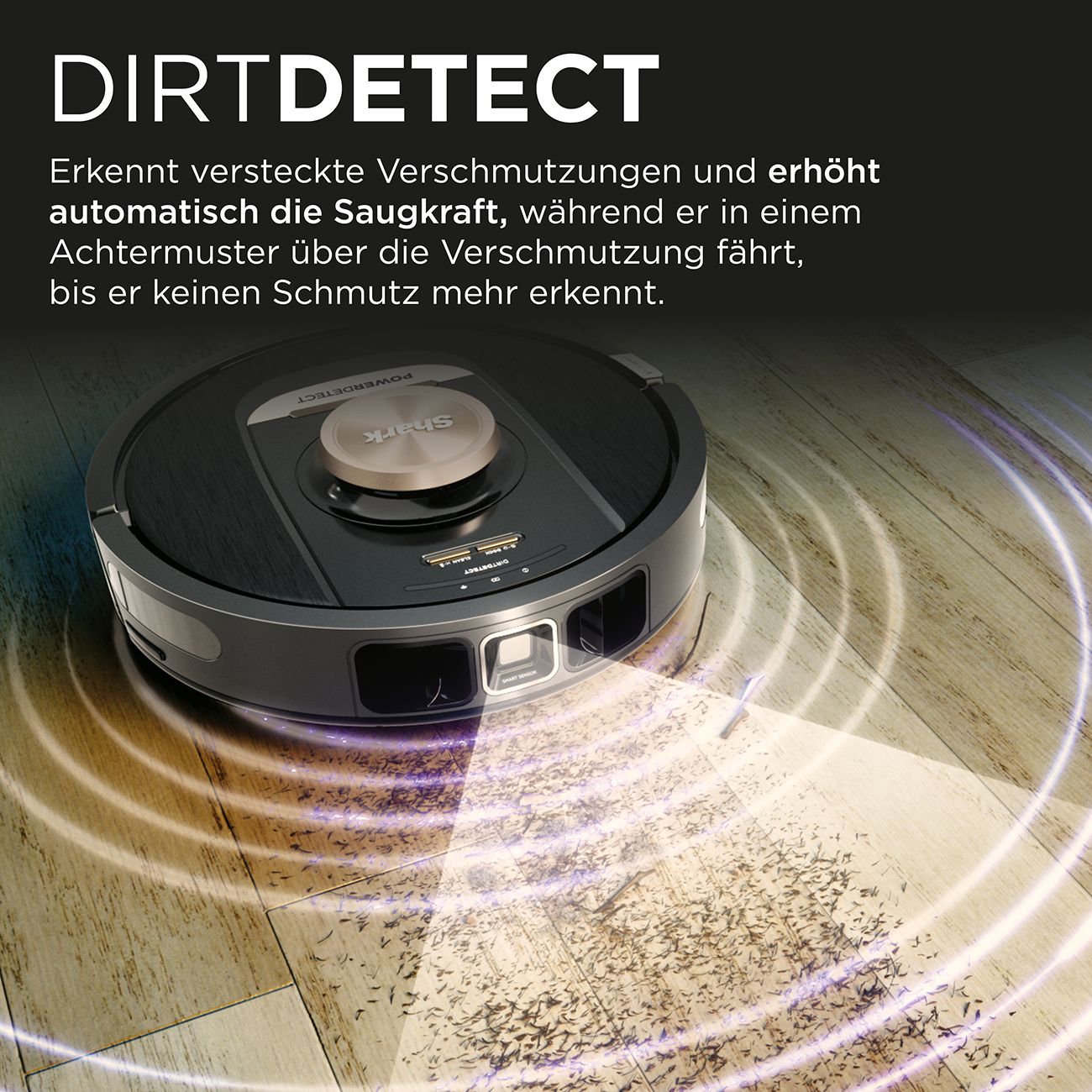Shark PowerDetect Self-Empty RV2820VEEU Saugroboter