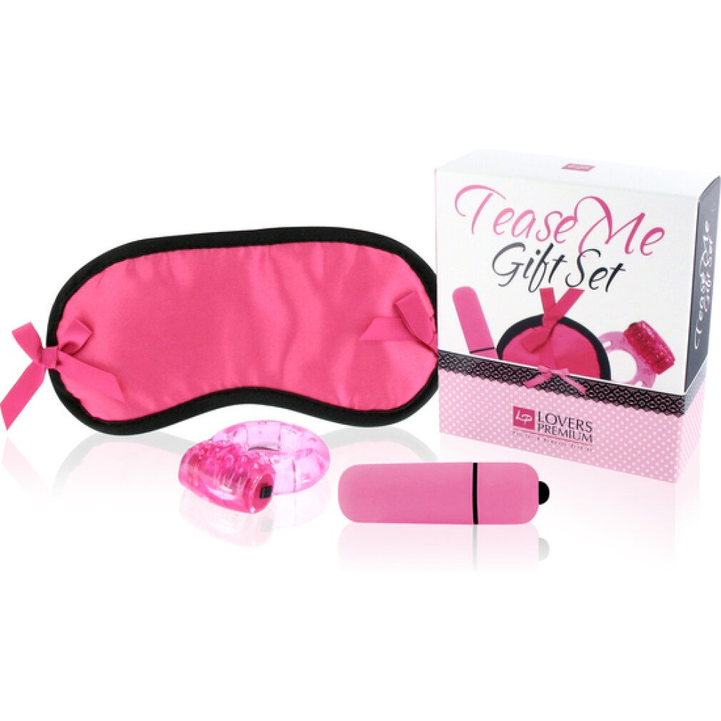 Loverspremium Tease Me - 3 Piece - Pink - Gift Set