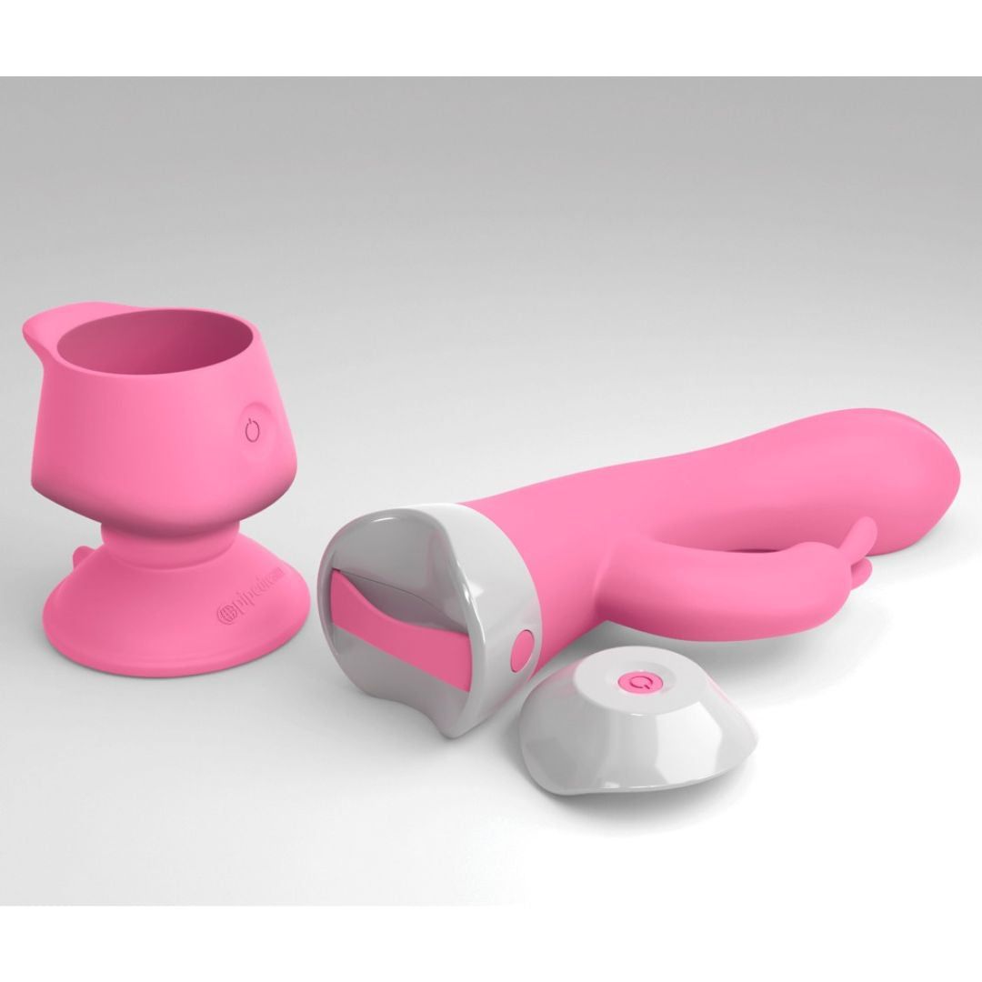Rabbitvibrator Wall Banger Rabbit | 10 Vibrationsmodi | Threesome