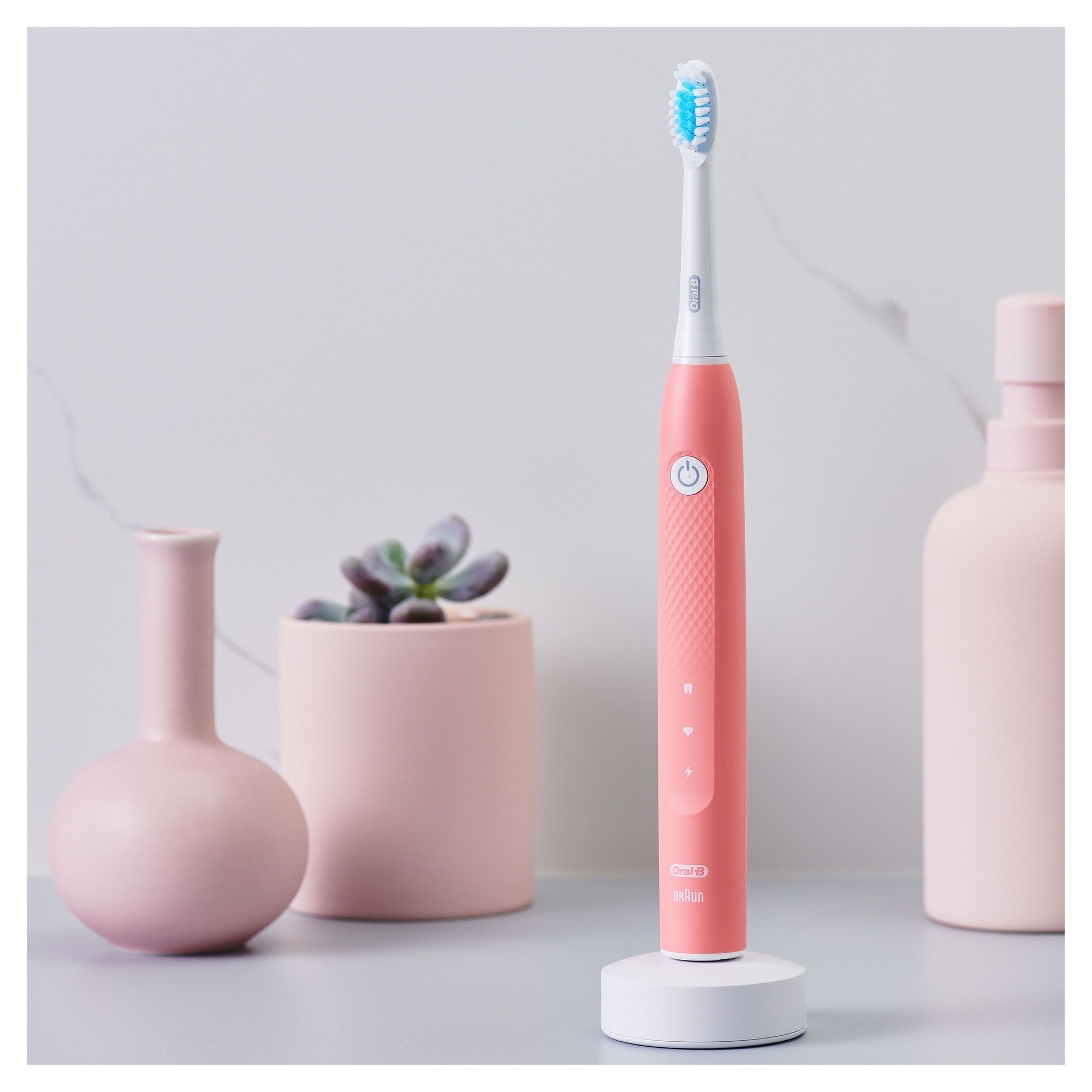Oral-B - Elektrische Schallzahnbürste "Pulsonic Slim Clean 2000" in Pink