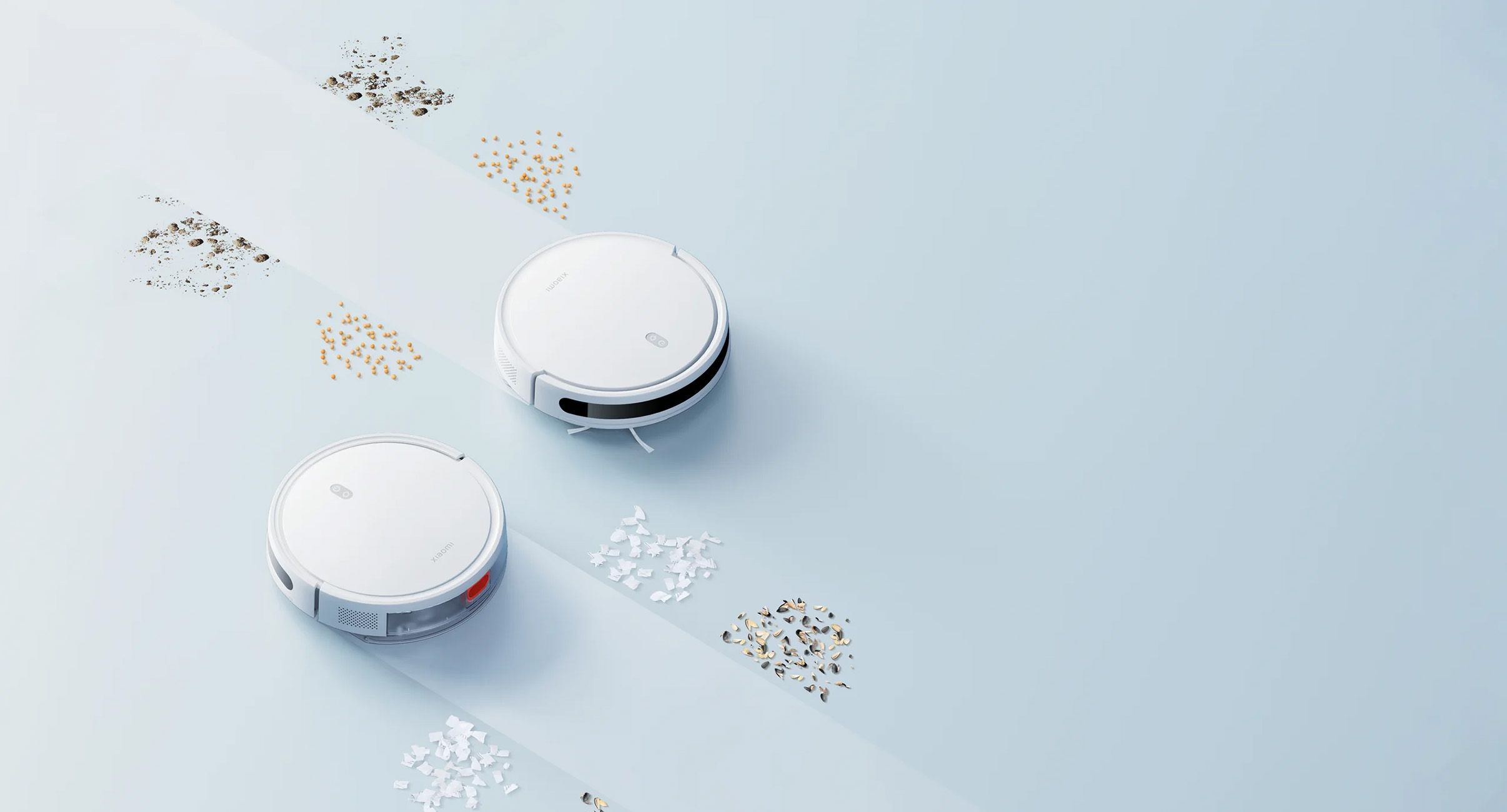Xiaomi Aussteller Robot Vaccum E12 weiß Wischroboter