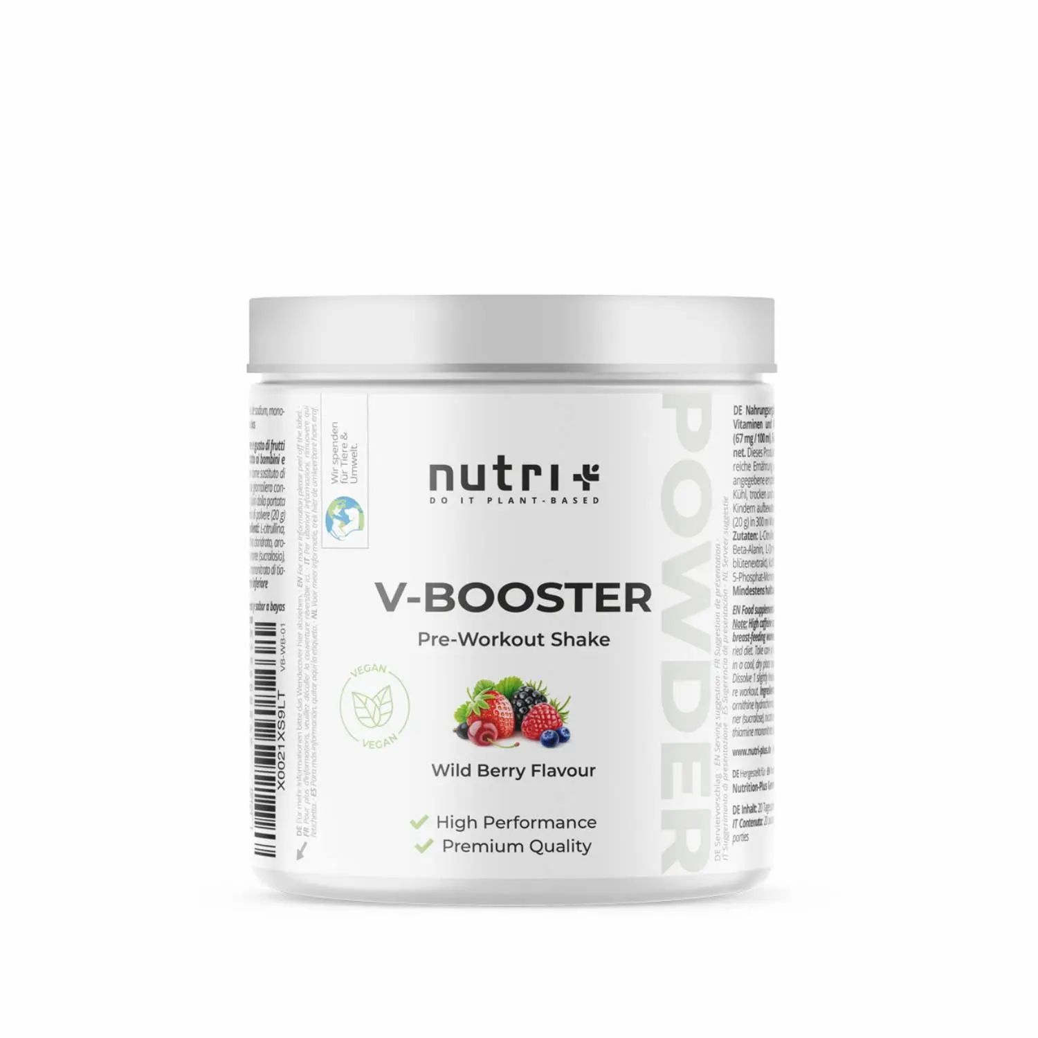 nutri+ Booster Pre-Workout Shake