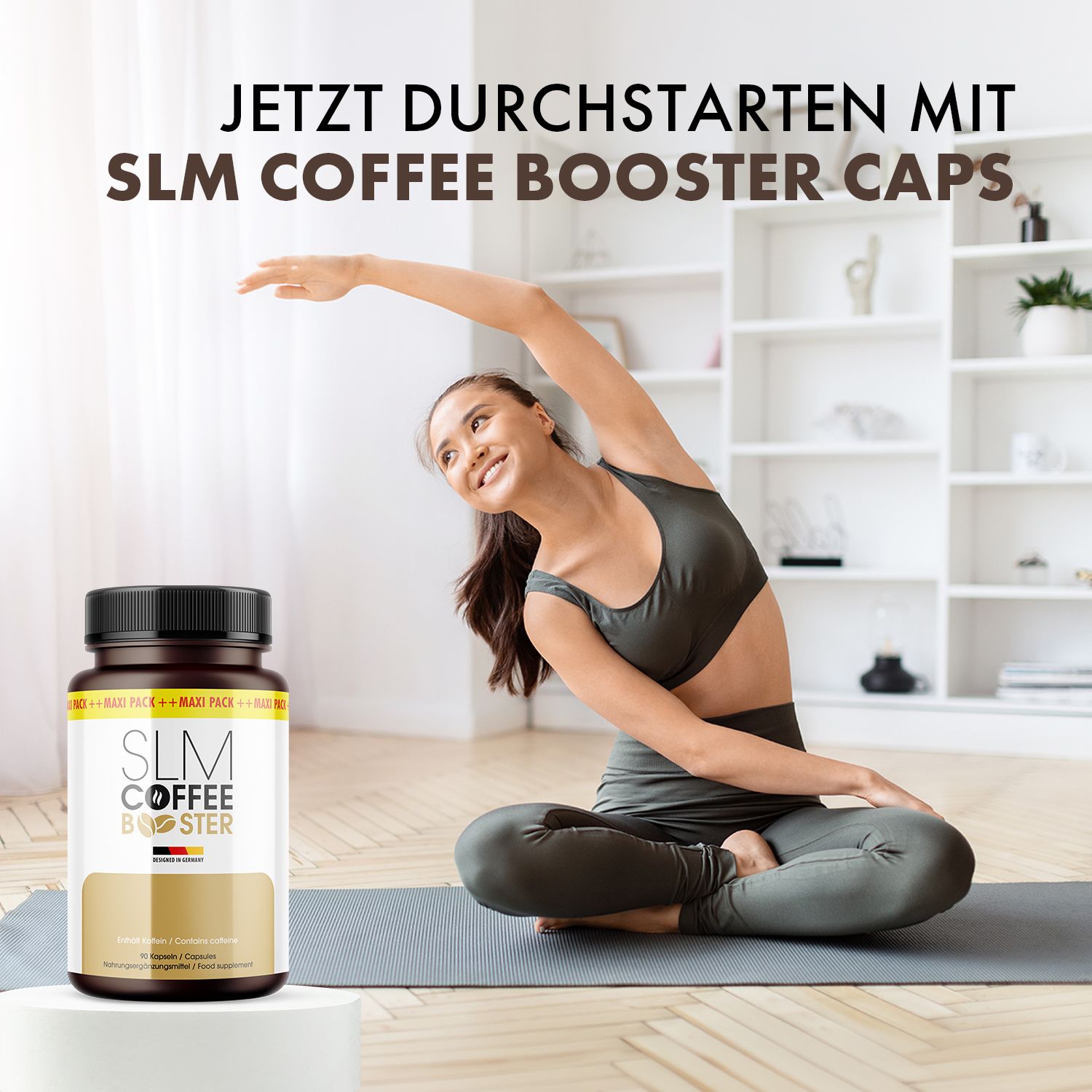 Premium Slm Coffee Booster Caps