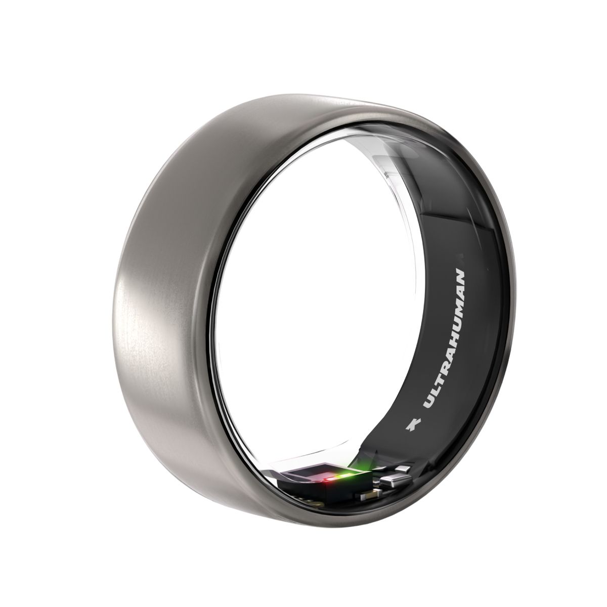 Ultrahuman AIR Smart Ring, Raw Titanium- Größe 14