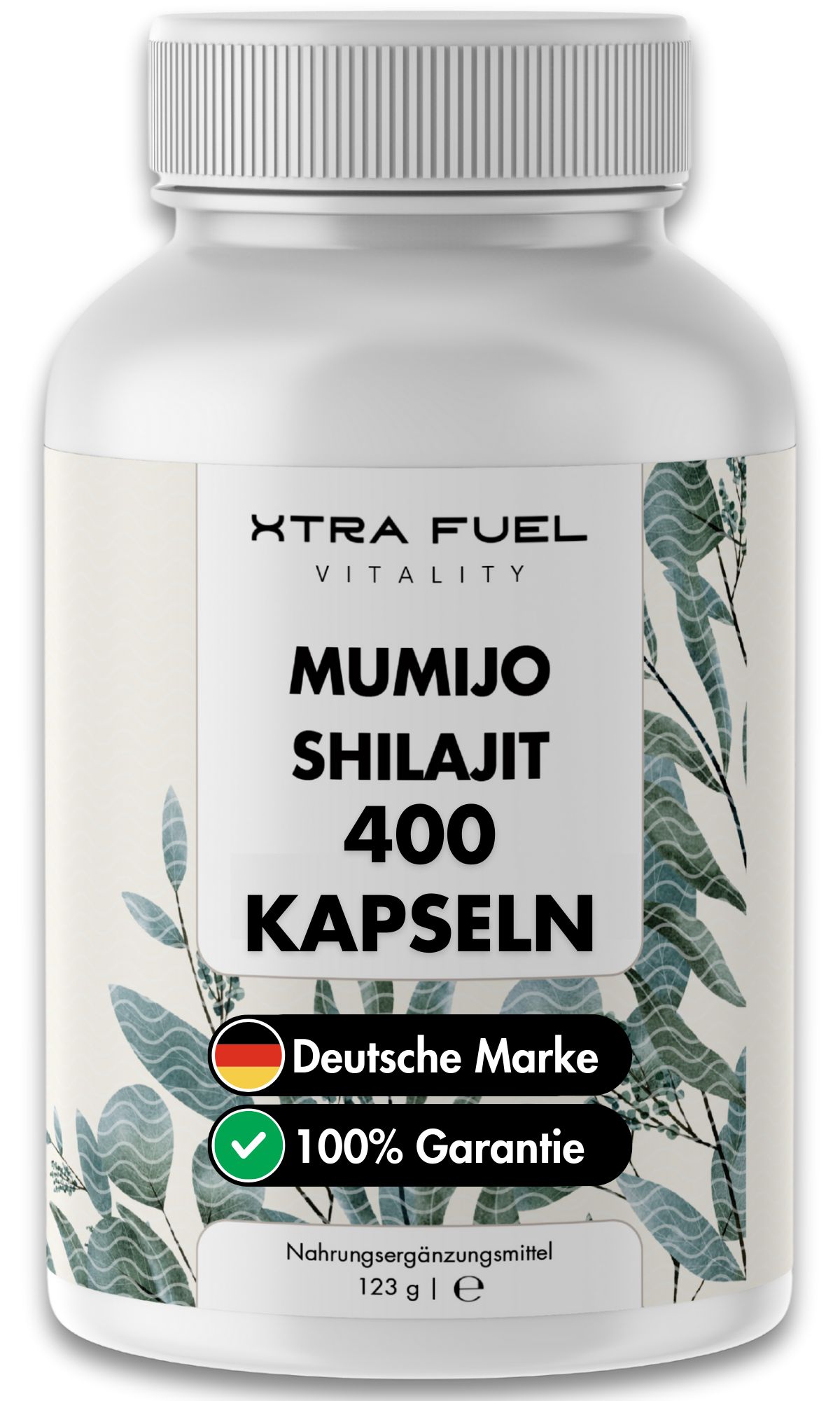 XTRA FUEL Shilajit Kapseln - Hochdosiertes Himalaya Mumijo Extrakt