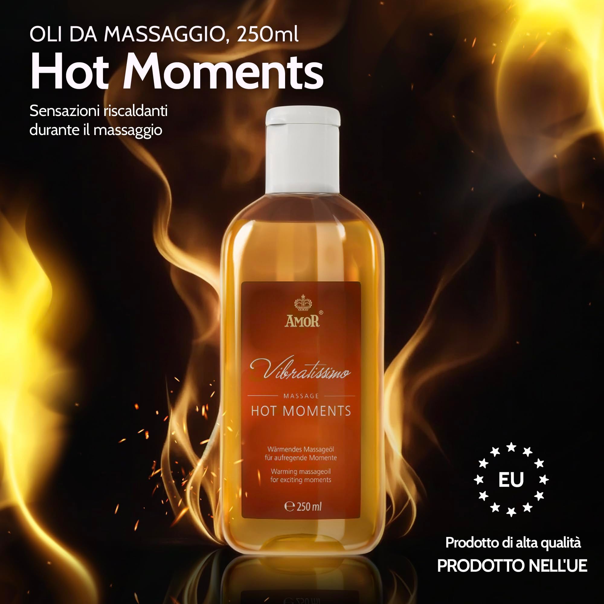 Vibratissimo Massageöl Hot Moments