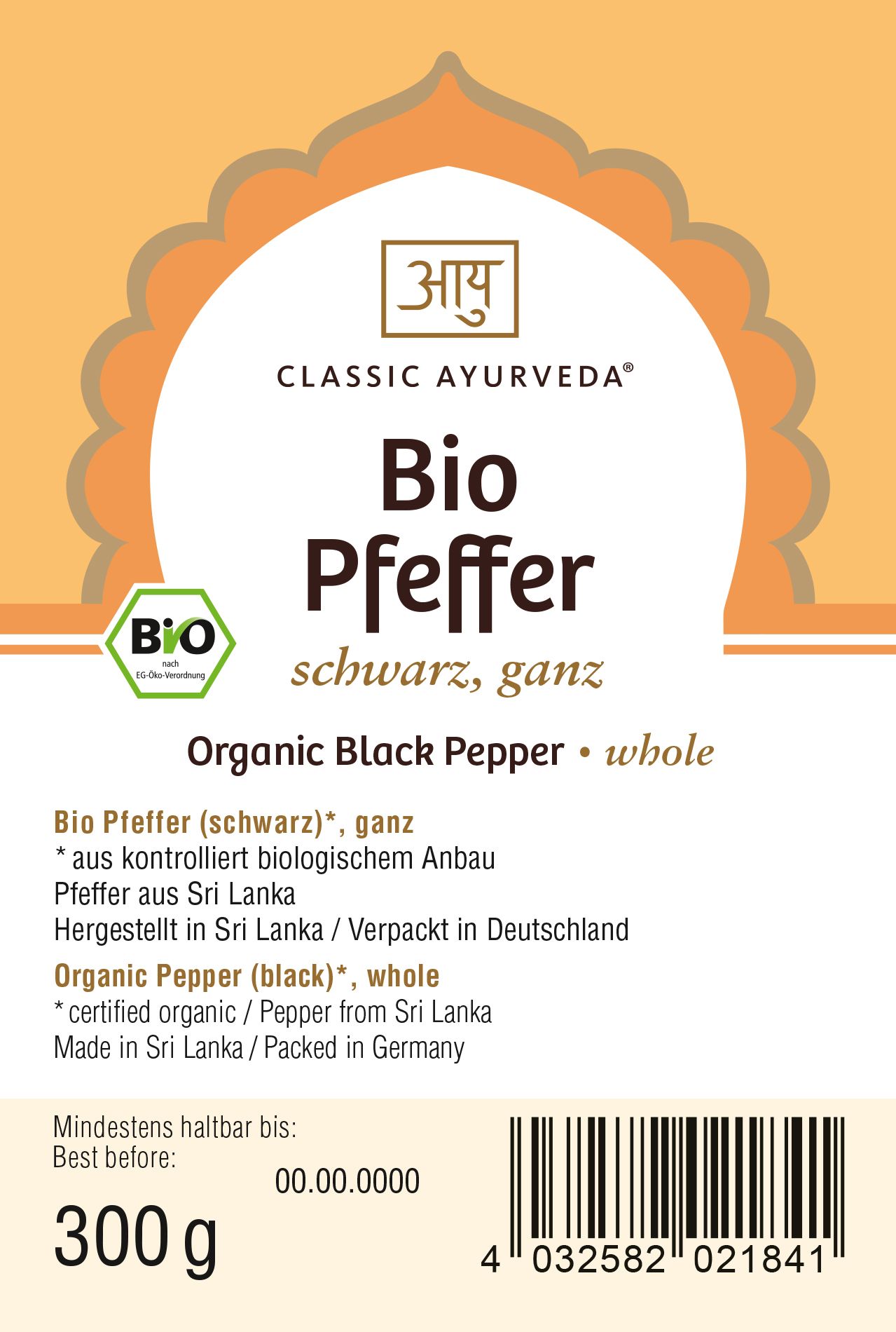 Classic Ayurveda - Pfeffer