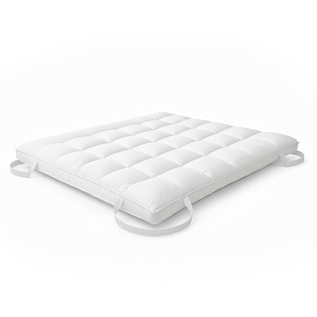 The White Stone Topper 120x190 cm mit Wattefüllung von 1000 g/m²
