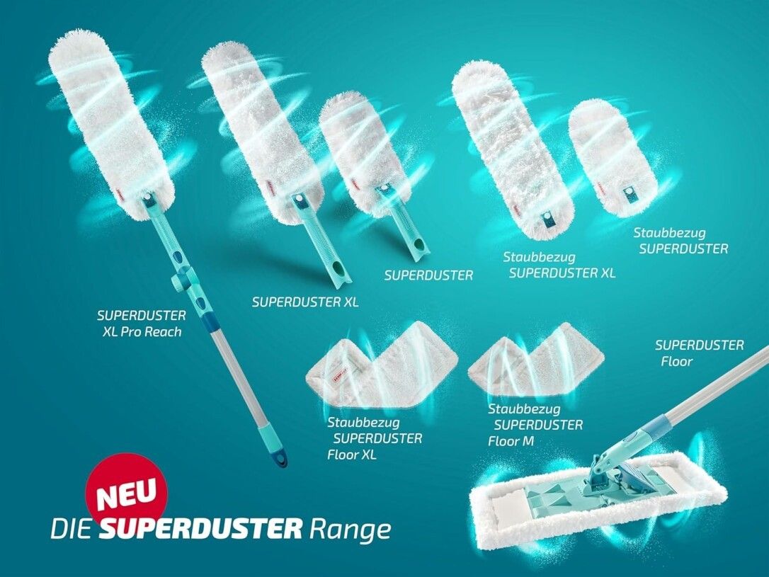 Leifheit SUPERDUSTER XL mit Ersatzbezug Set 41254