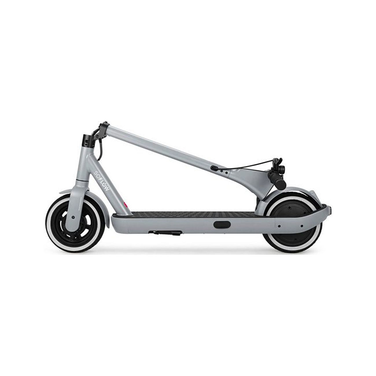 SoFlow SO ONE+ E-Scooter 7,8 Ah, dt. Straßenzul.-silber