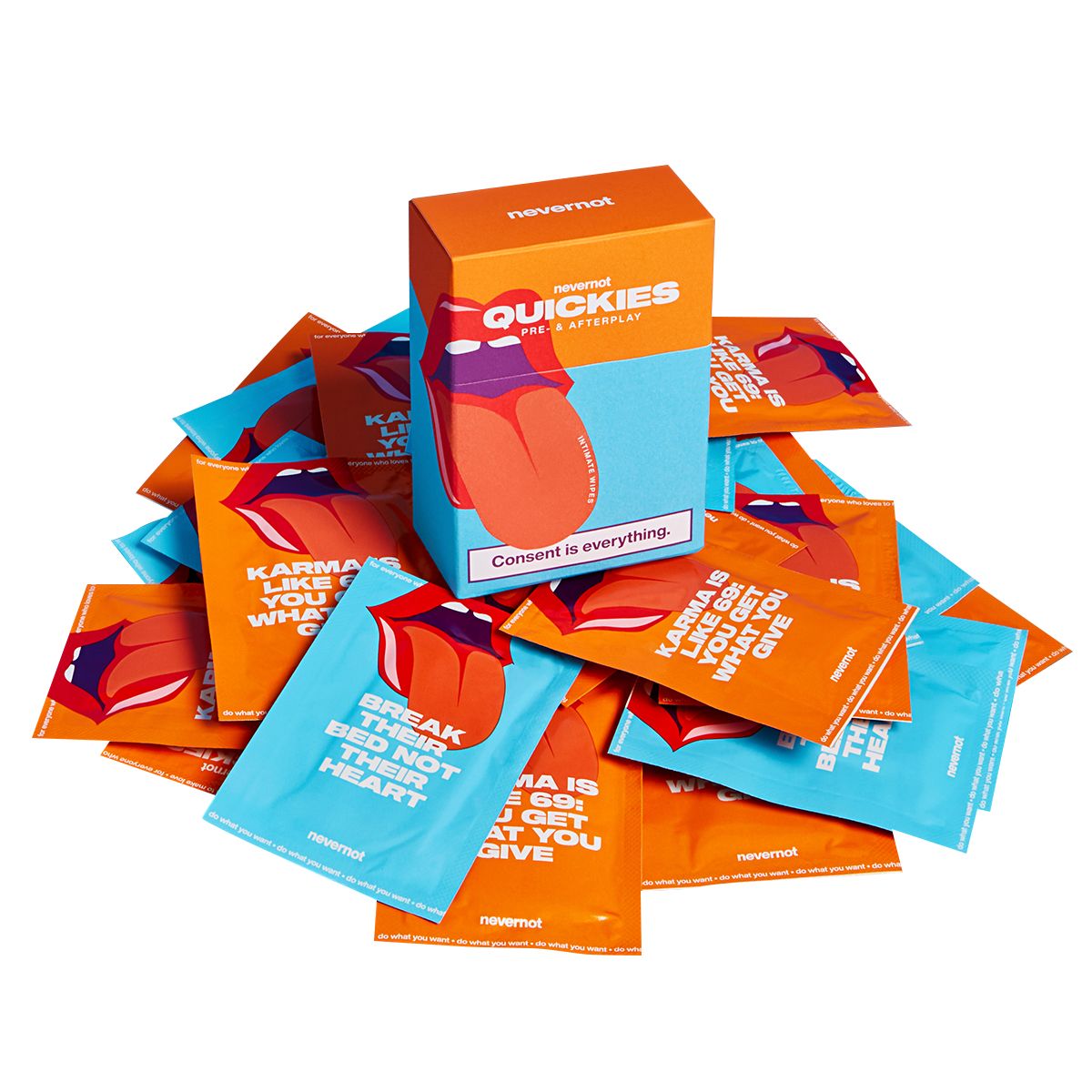 nevernot Quickies - Intimate Wipes
