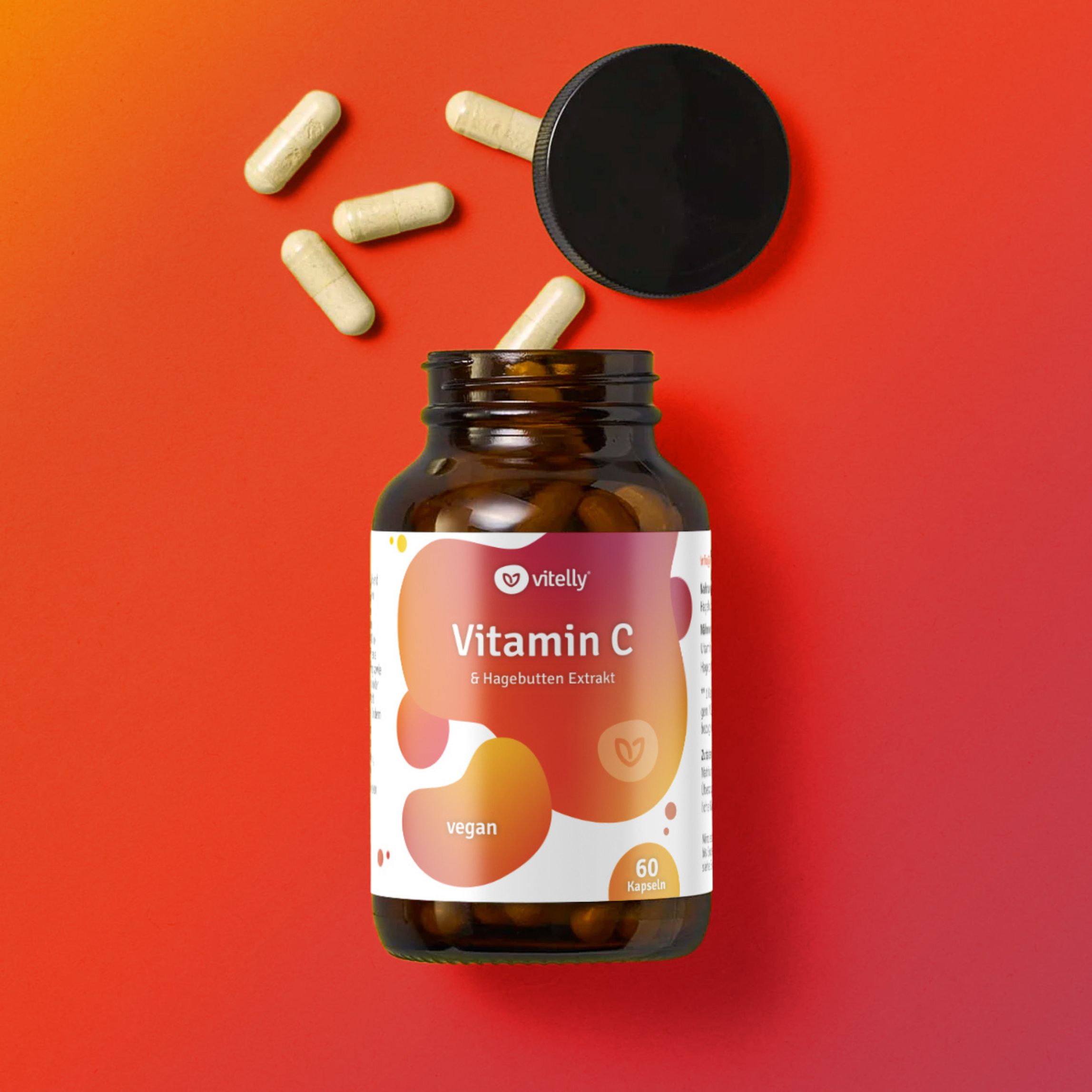 vitelly Vitamin C – hochdosiert & vegan