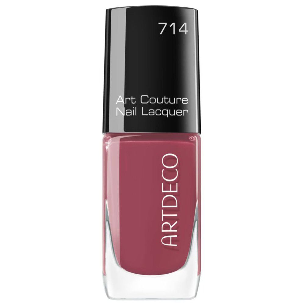 Artdeco Nagellack Art Couture 714 Must Wear in einem Glasfläschchen mit schwarzem Deckel.