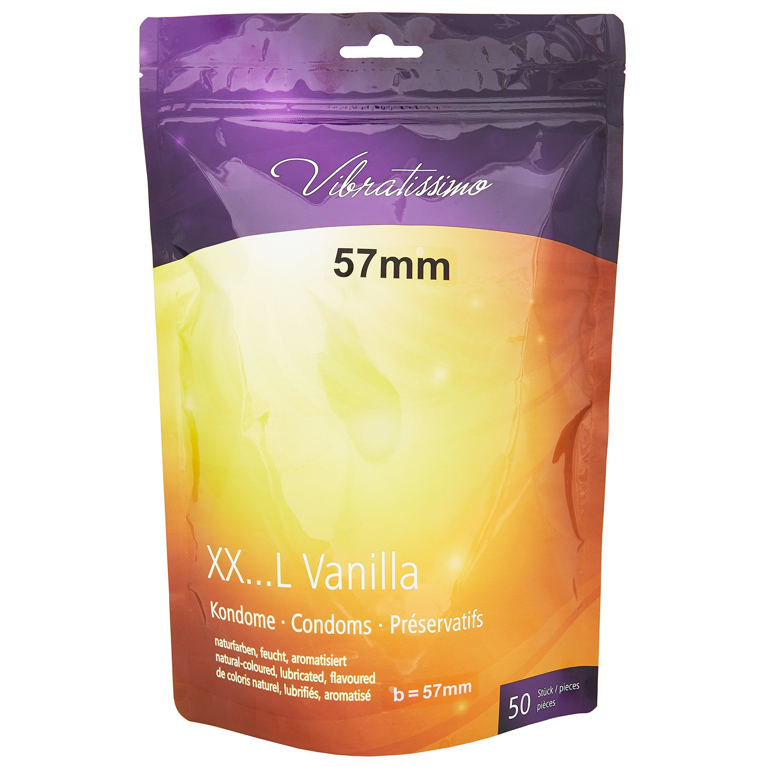 Vibratissimo Kondome Vanilla XXL 60mm